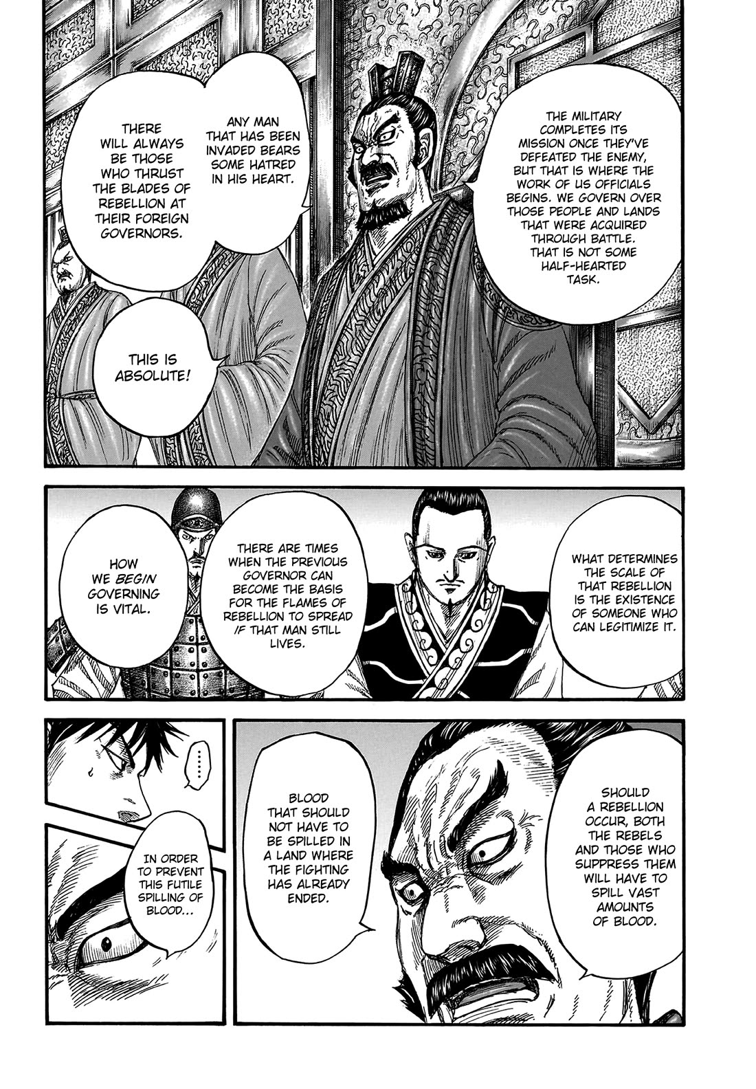 Kingdom manga, chapter 809, page 8 of 21