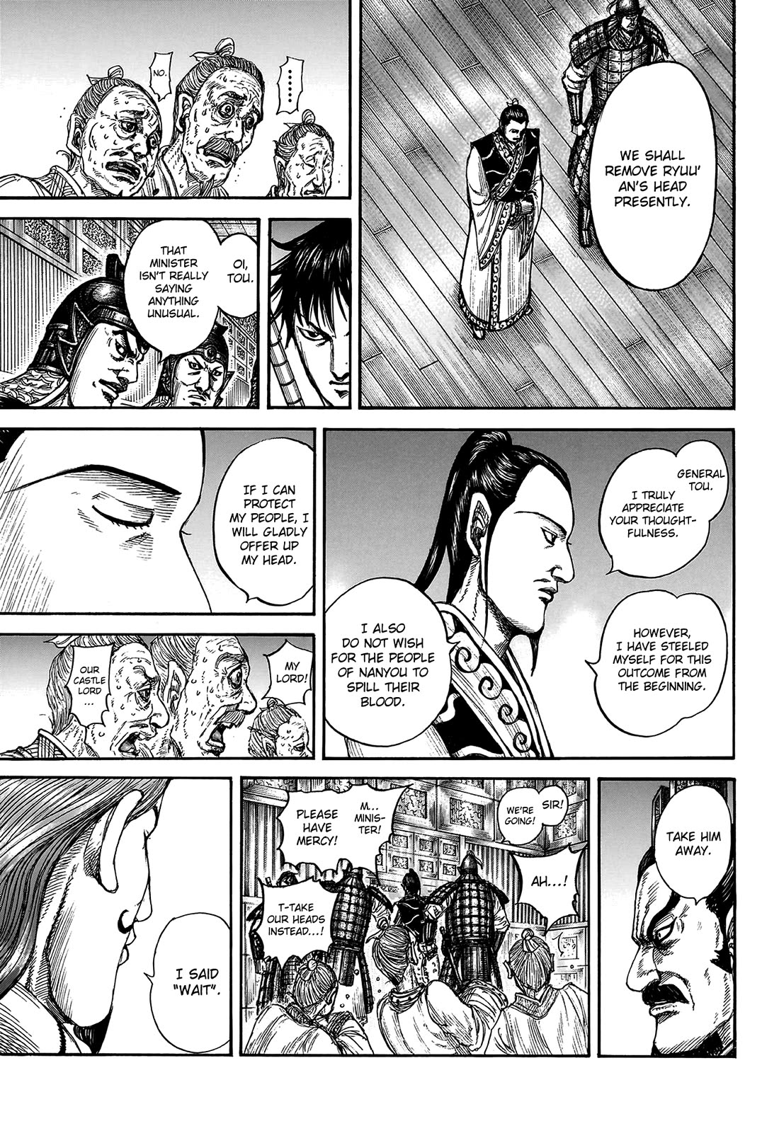 Kingdom manga, chapter 809, page 9 of 21