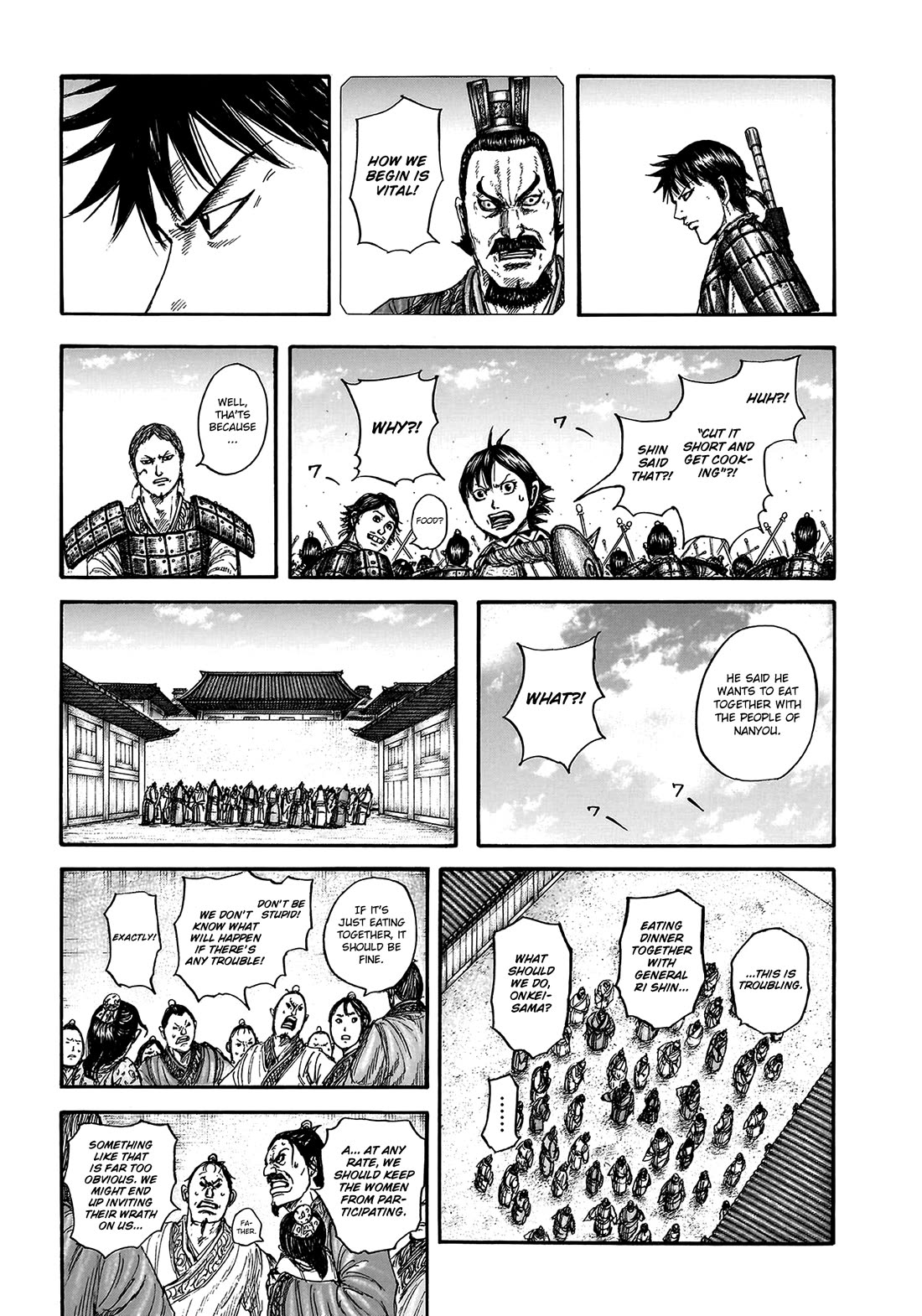 Kingdom manga, chapter 810, page 15 of 22