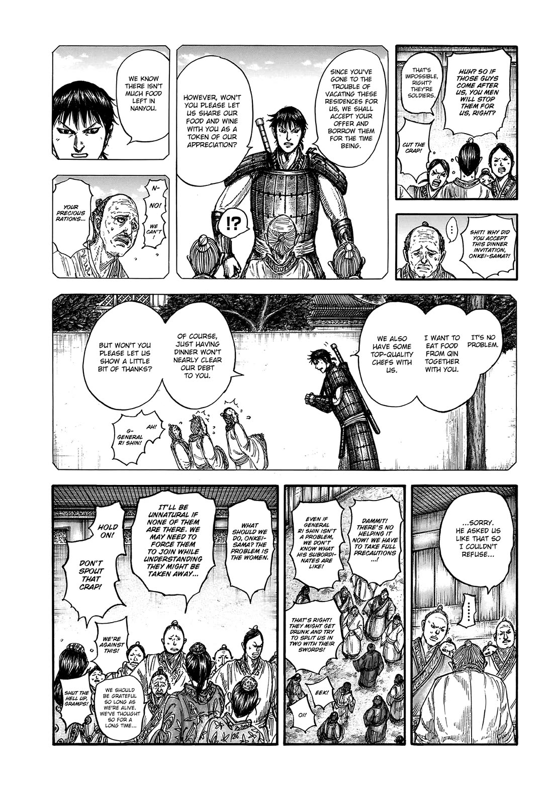 Kingdom manga, chapter 810, page 16 of 22