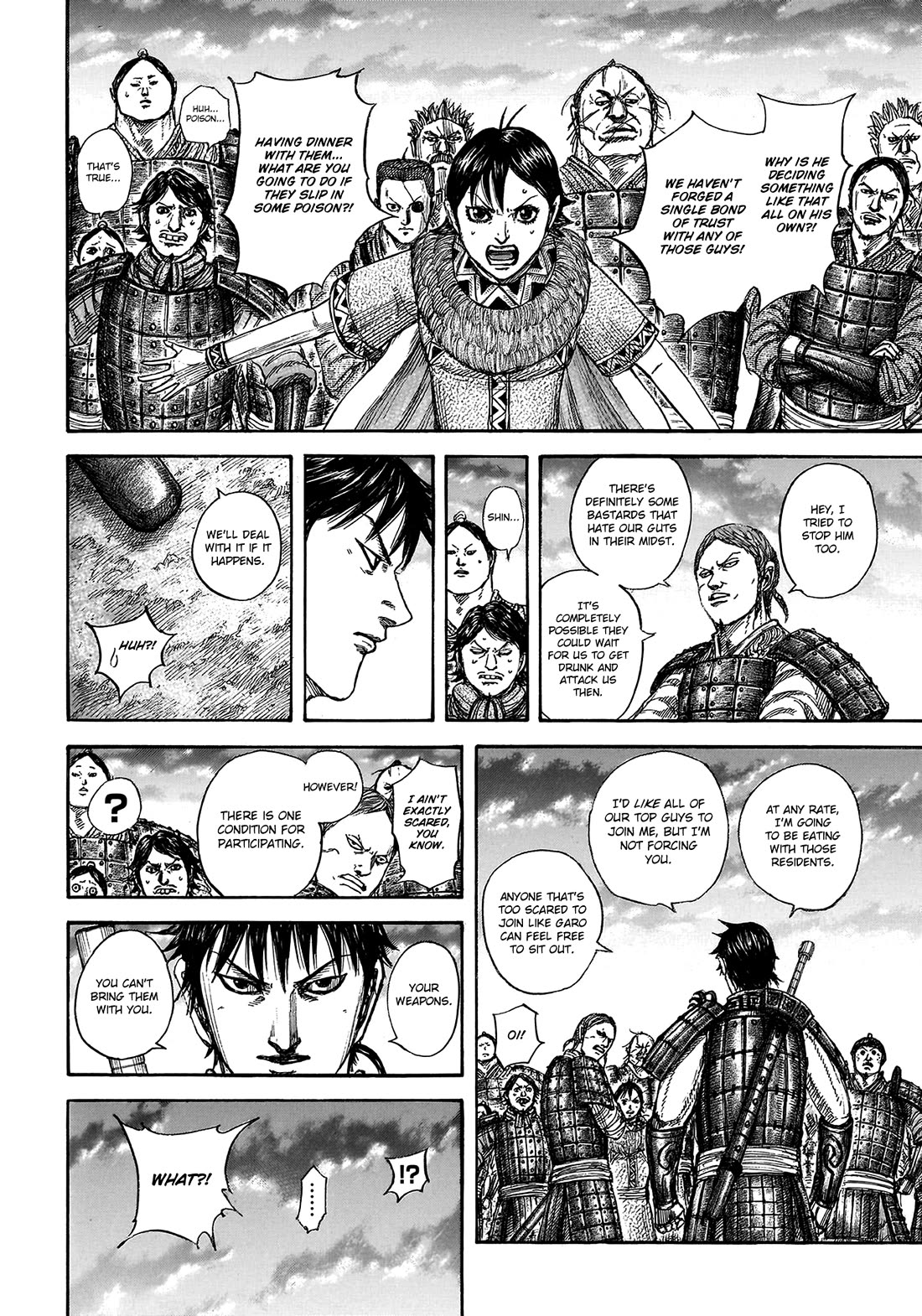 Kingdom manga, chapter 810, page 17 of 22