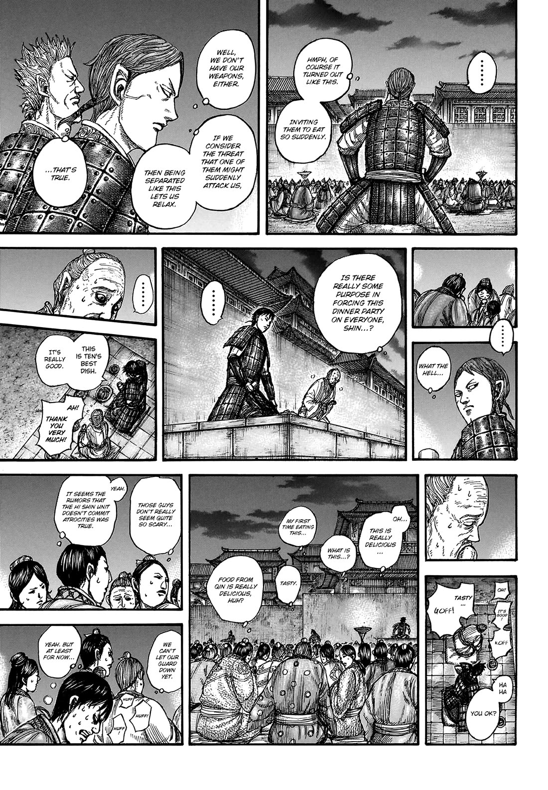 Kingdom manga, chapter 810, page 20 of 22