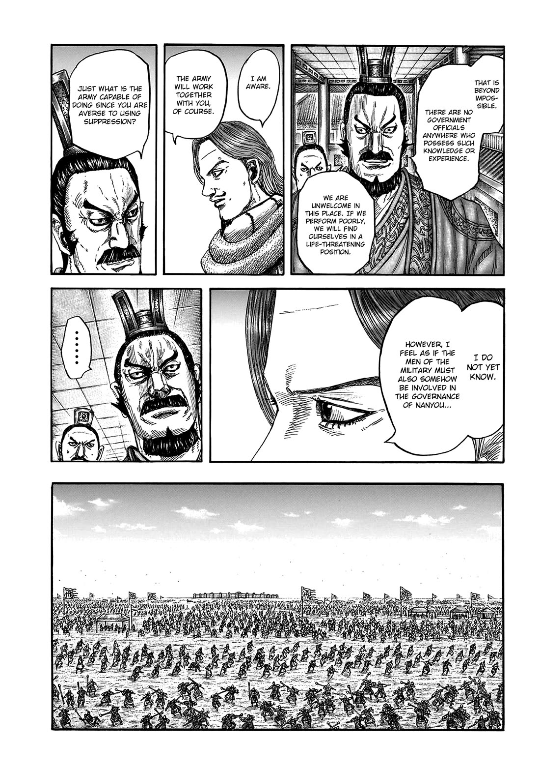 Kingdom manga, chapter 810, page 6 of 22