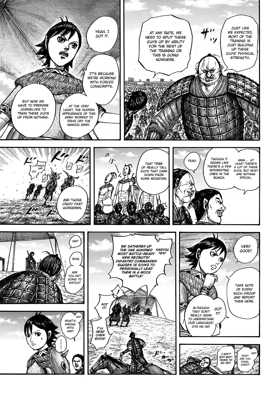 Kingdom manga, chapter 810, page 8 of 22