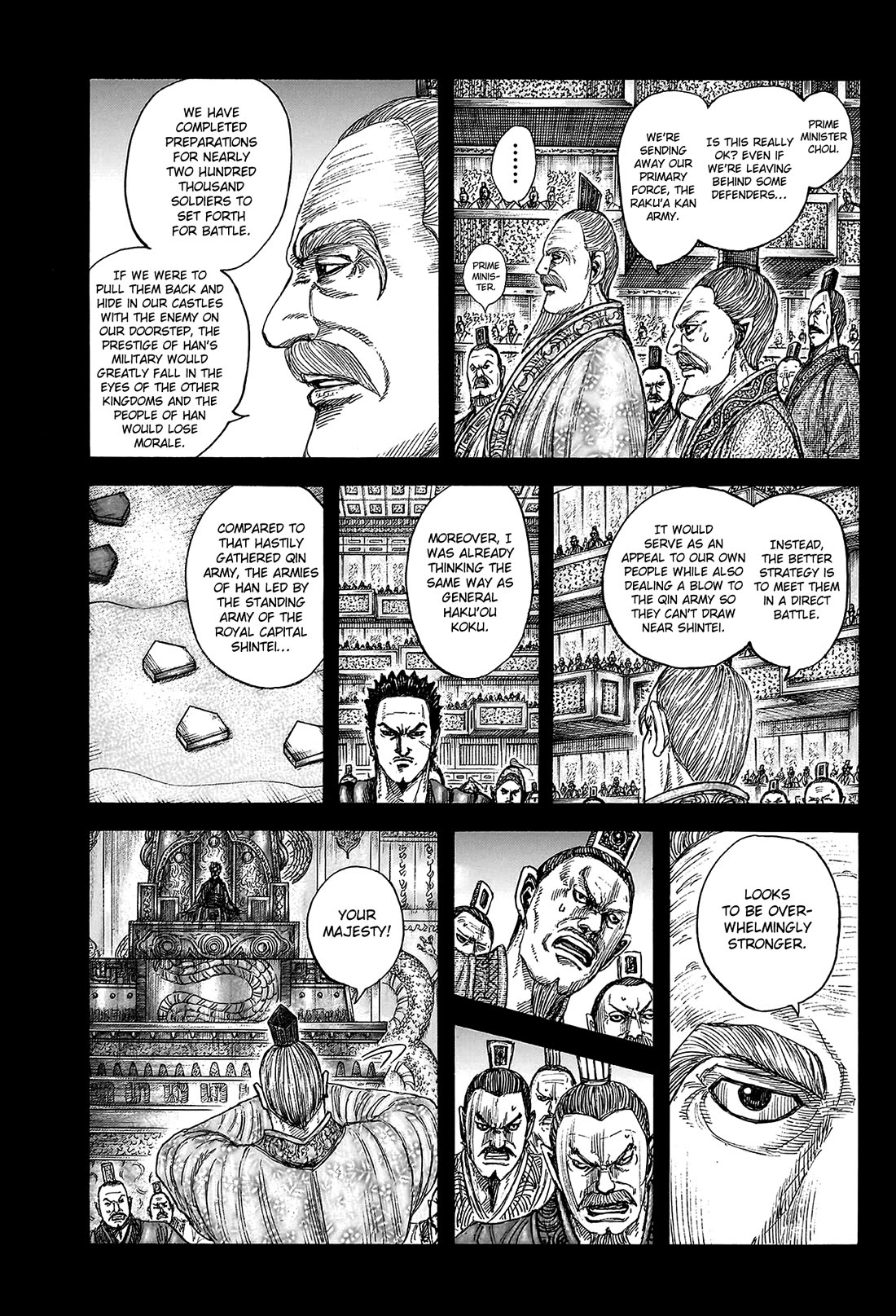 Kingdom manga, chapter 814, page 6 of 20