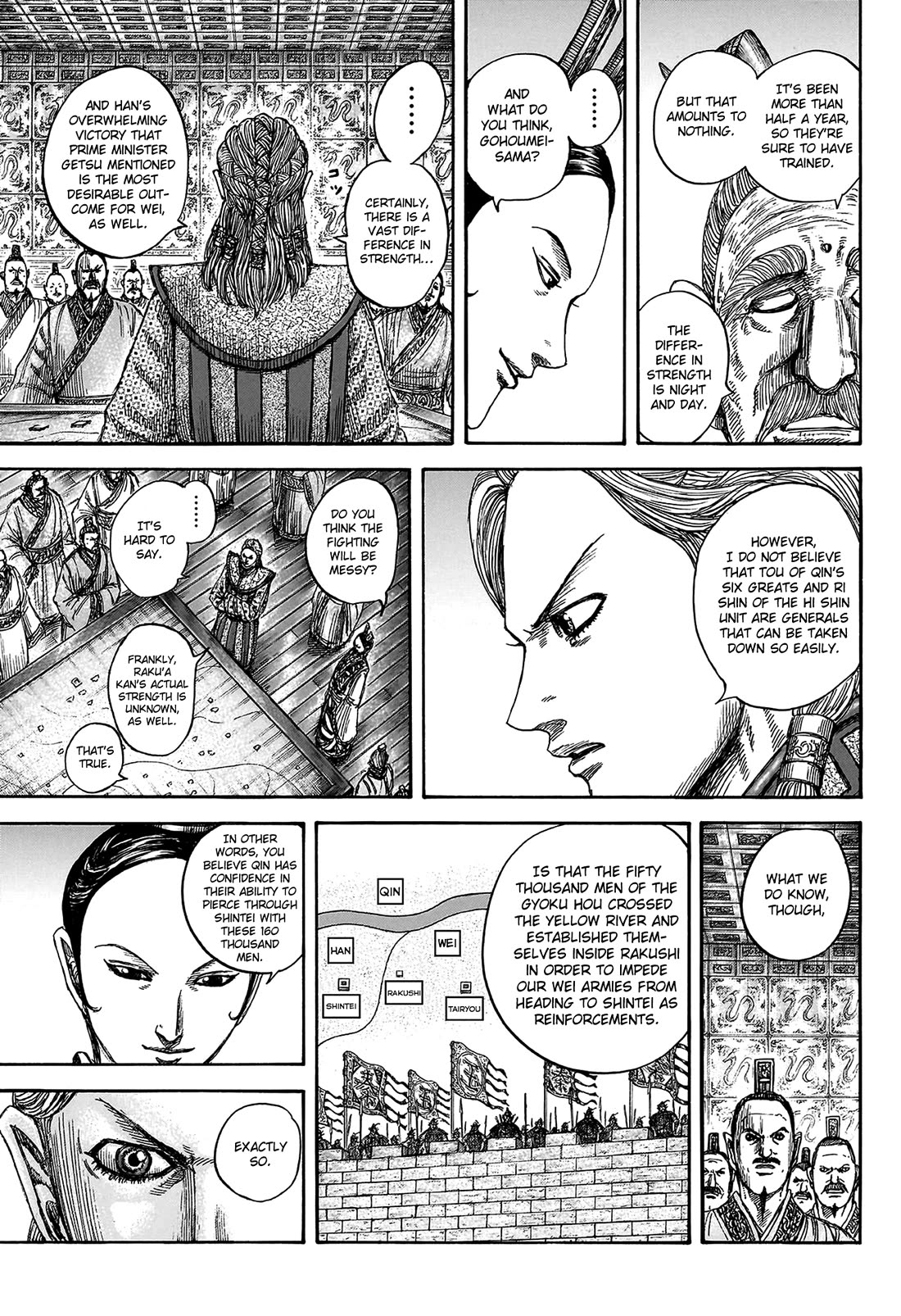 Kingdom Chapter 815 page 9 - Chapter 815: All The Kingdoms' Focus