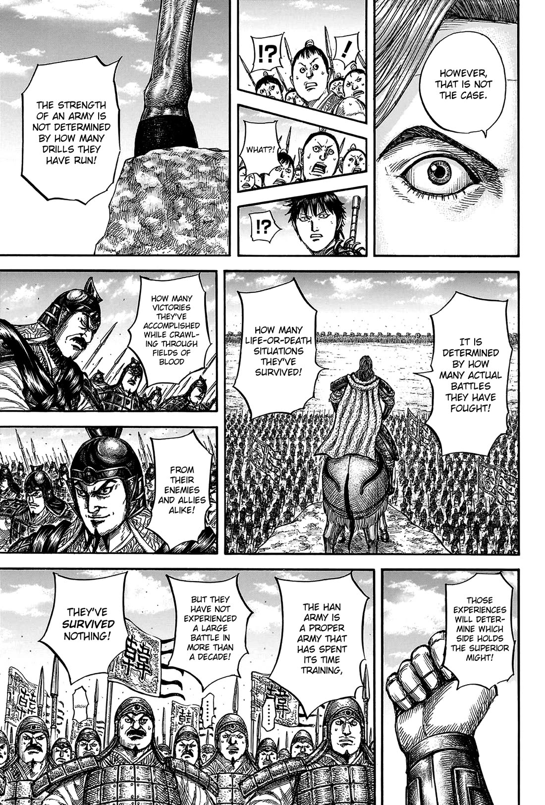 Kingdom manga, chapter 816, page 11 of 21