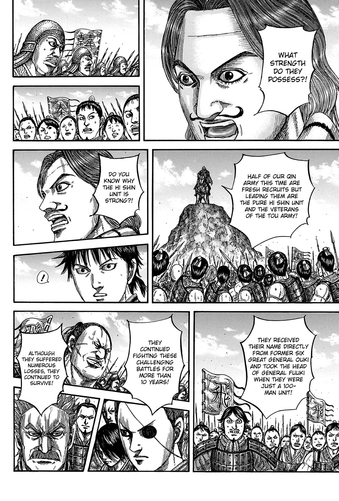Kingdom manga, chapter 816, page 12 of 21
