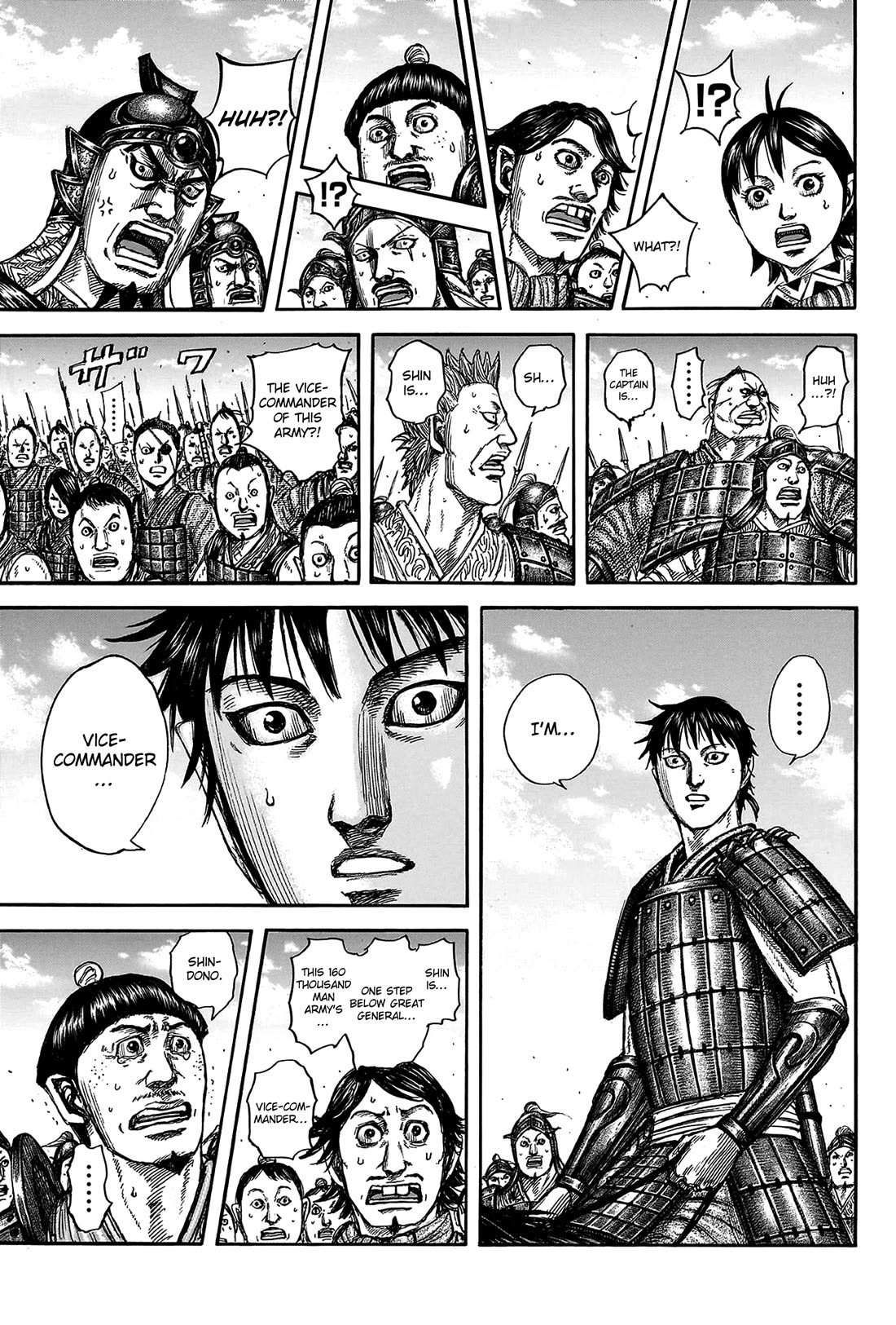 Kingdom manga, chapter 816, page 15 of 21