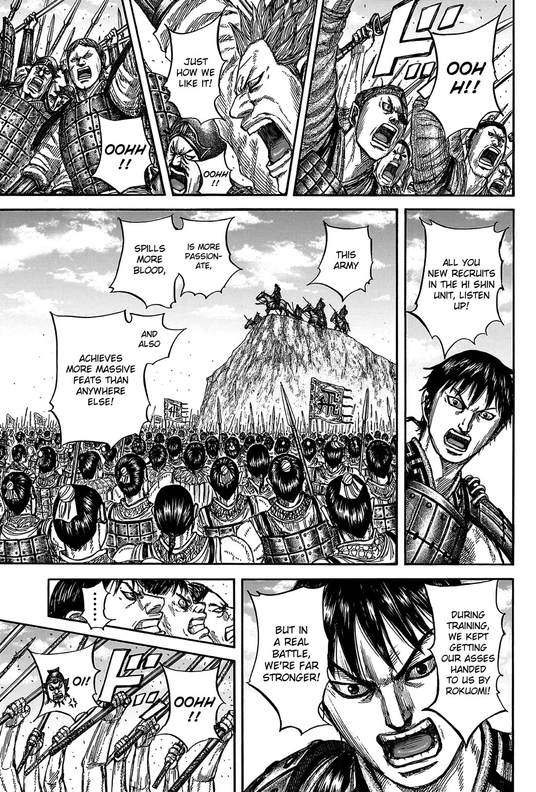 Kingdom manga, chapter 816, page 19 of 21