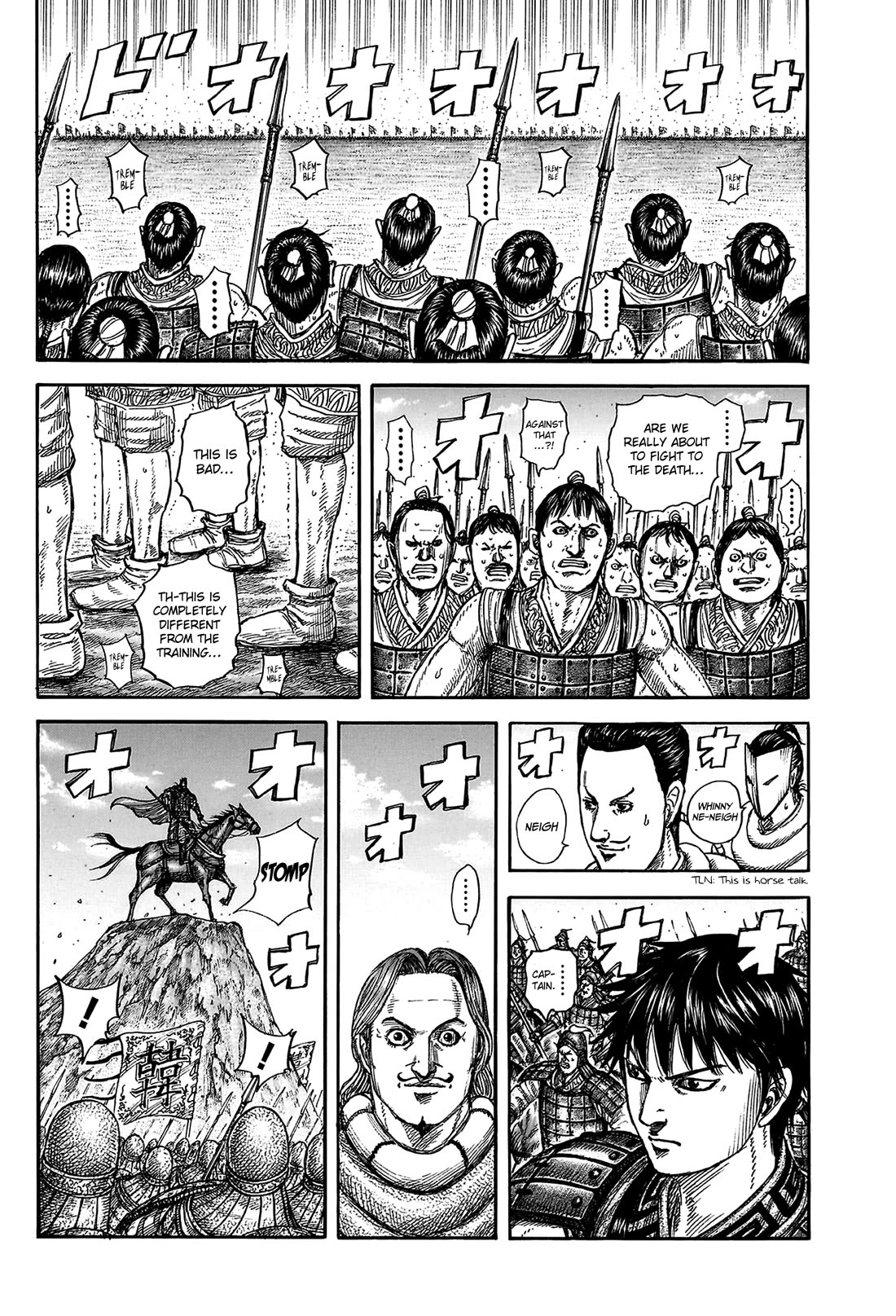 Kingdom manga, chapter 816, page 4 of 21
