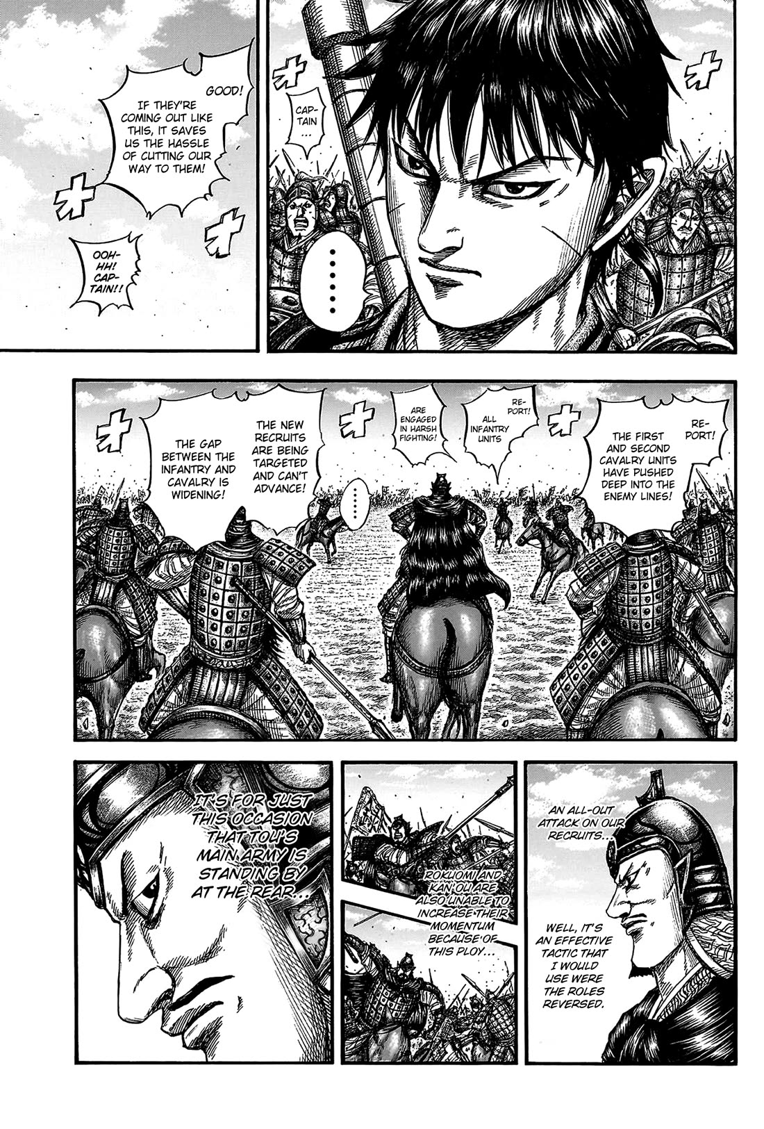 Kingdom Chapter 818 page 11 - Chapter 818: Tou at the Rear