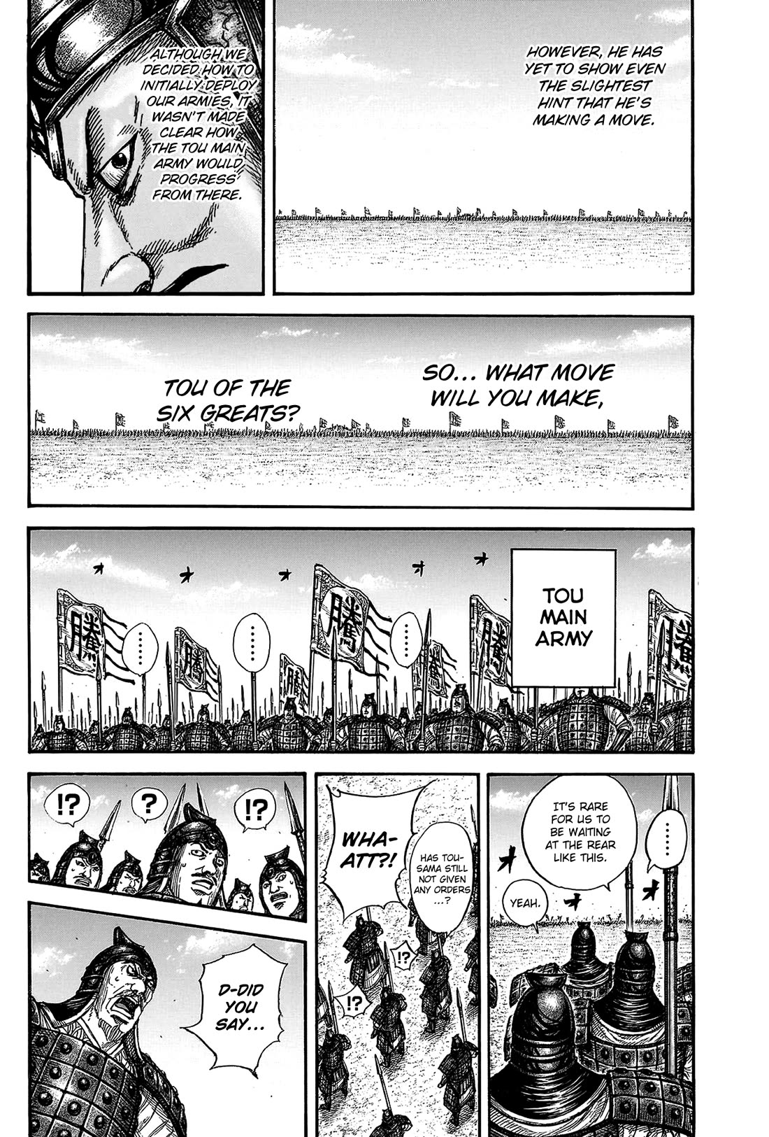 Kingdom Chapter 818 page 12 - Chapter 818: Tou at the Rear