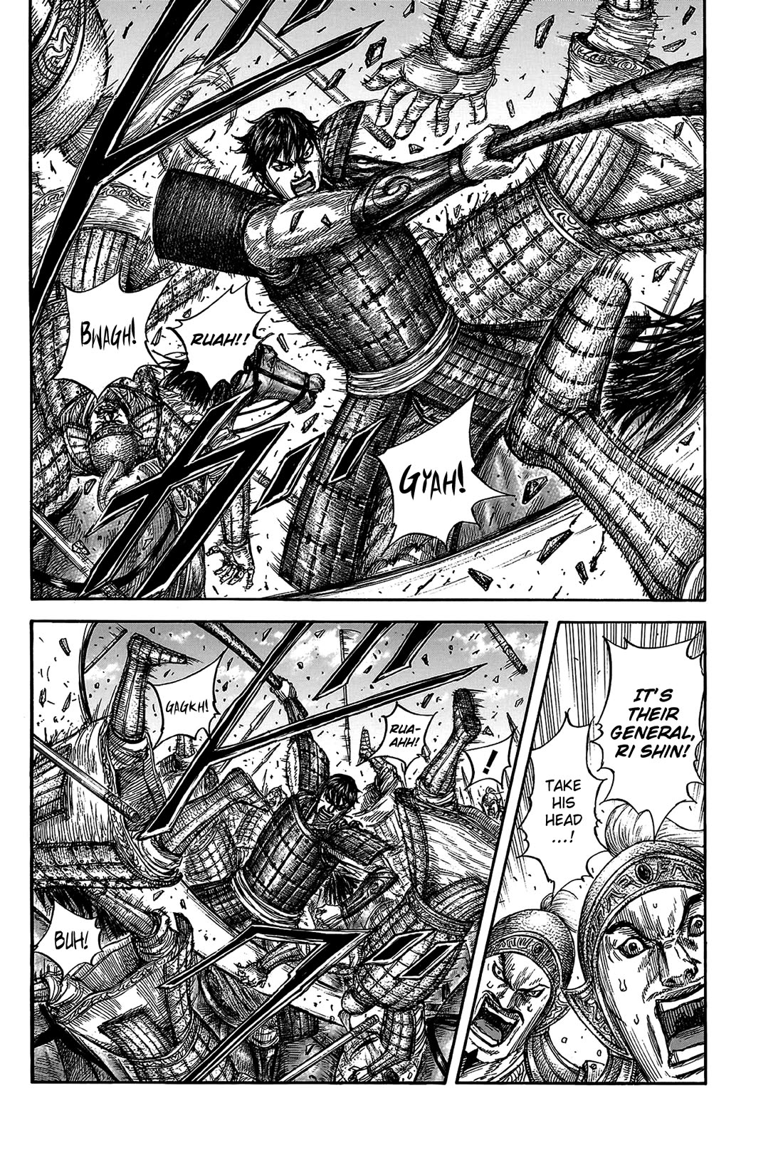 Kingdom Chapter 818 page 4 - Chapter 818: Tou at the Rear