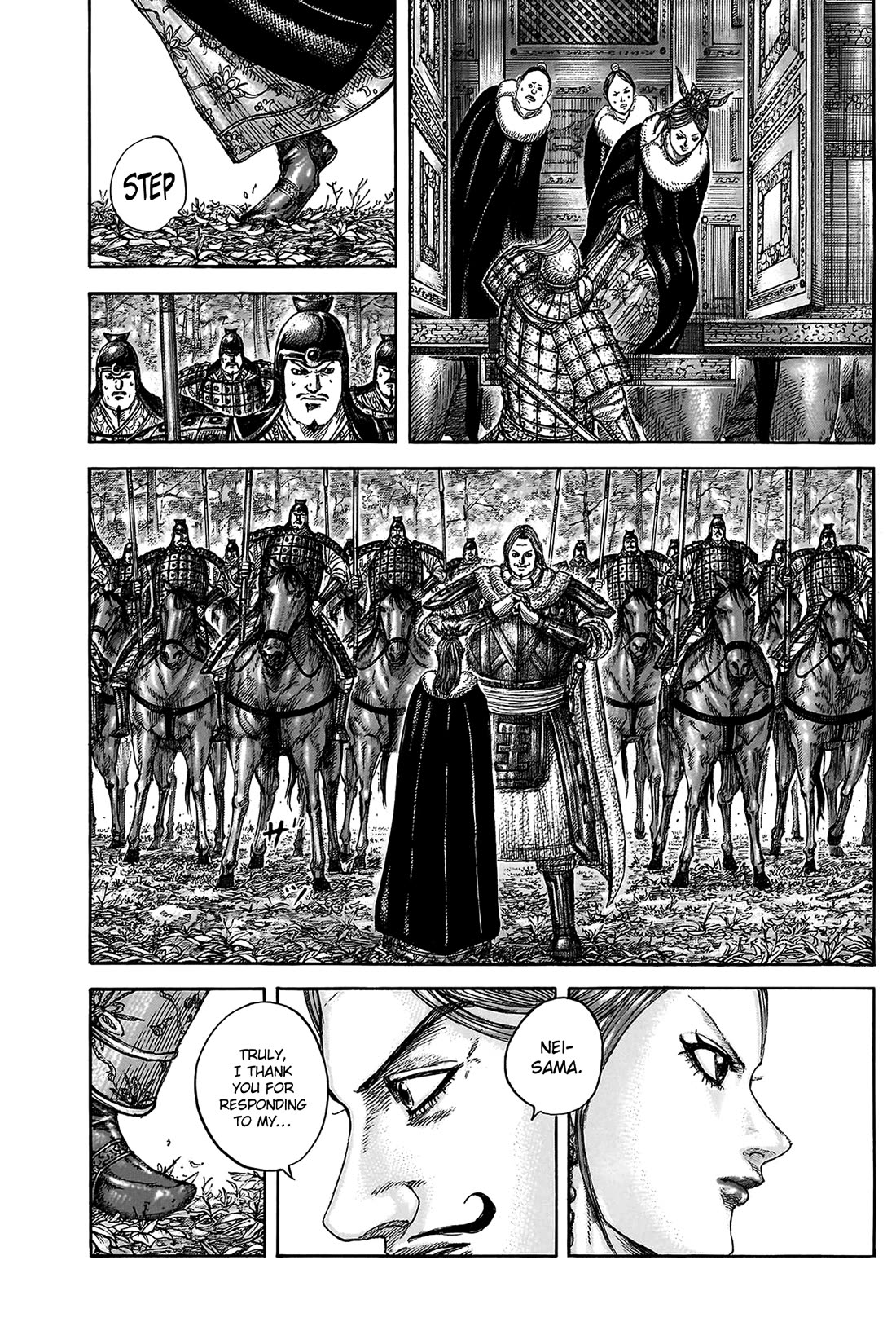 Kingdom manga, chapter 819, page 11 of 21