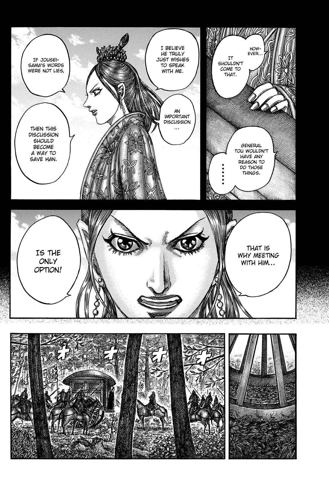 Kingdom manga, chapter 819, page 8 of 21