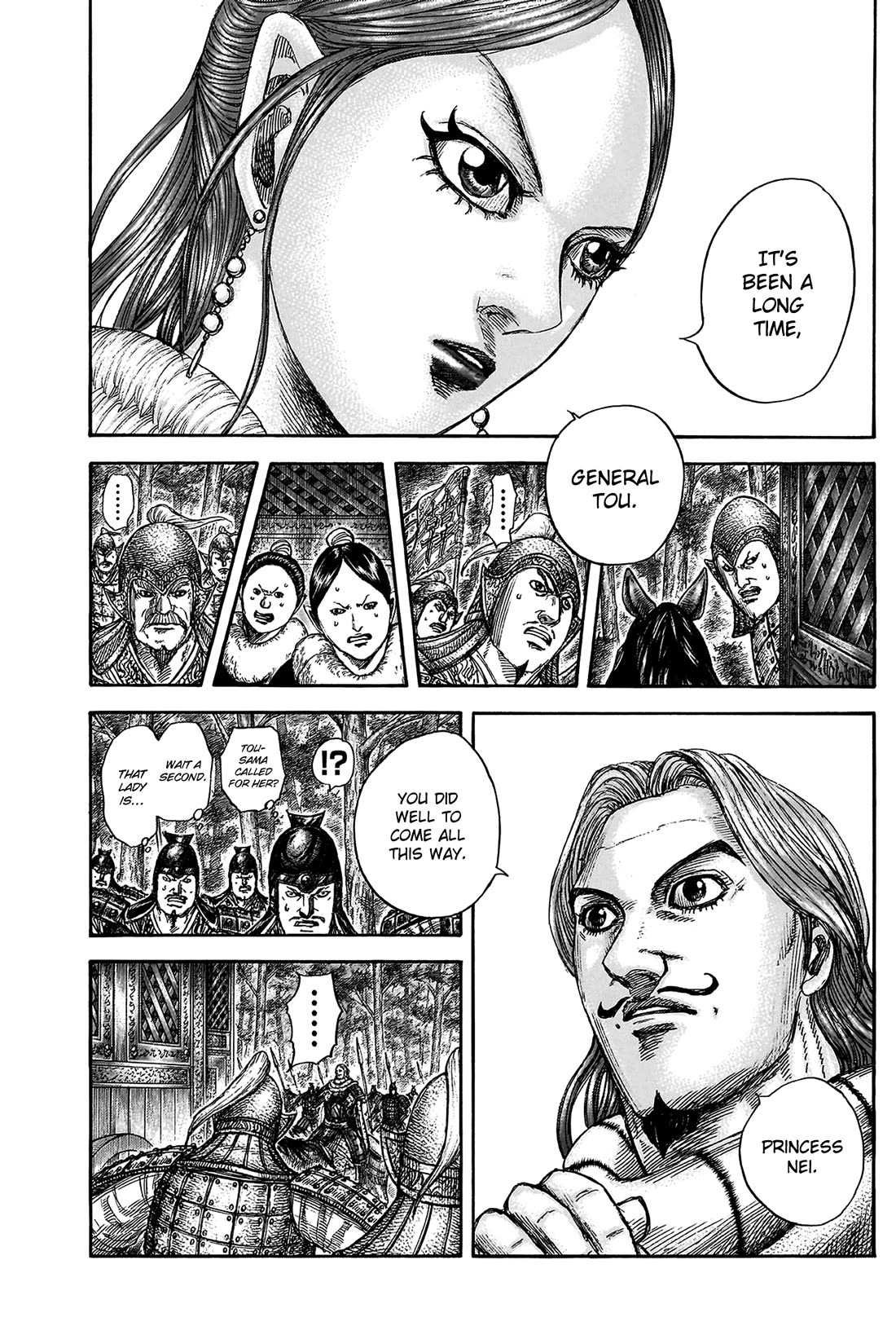 Kingdom manga, chapter 819, page 9 of 21