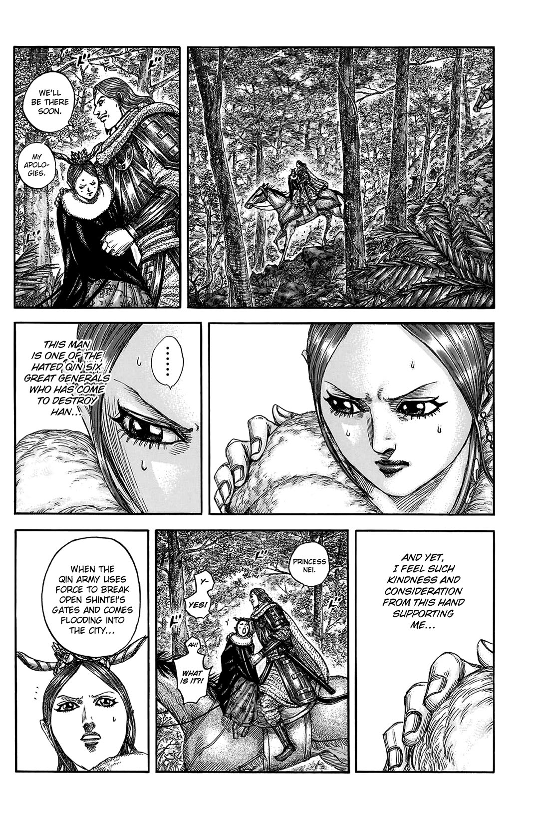 Kingdom manga, chapter 820, page 10 of 20