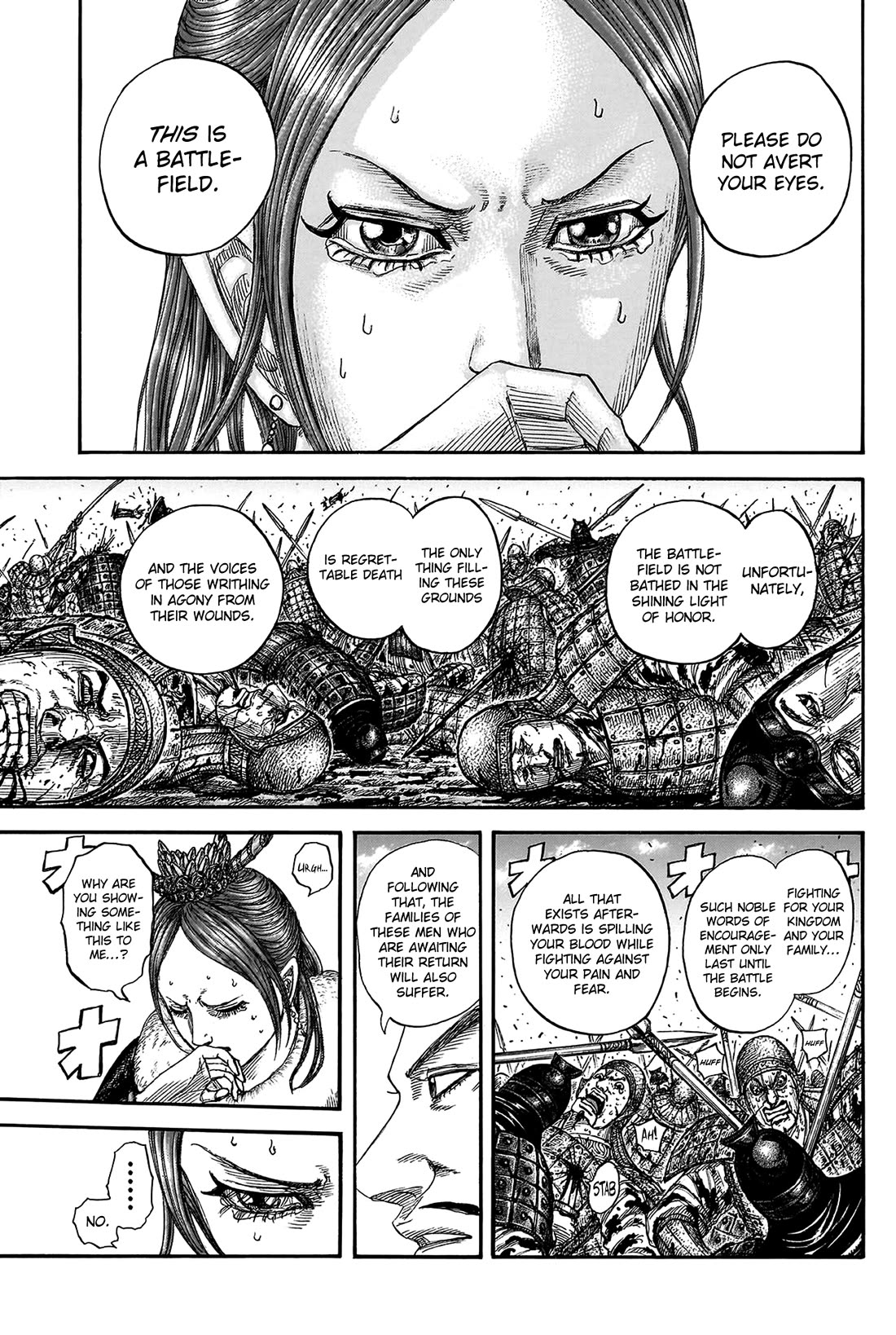 Kingdom manga, chapter 820, page 14 of 20