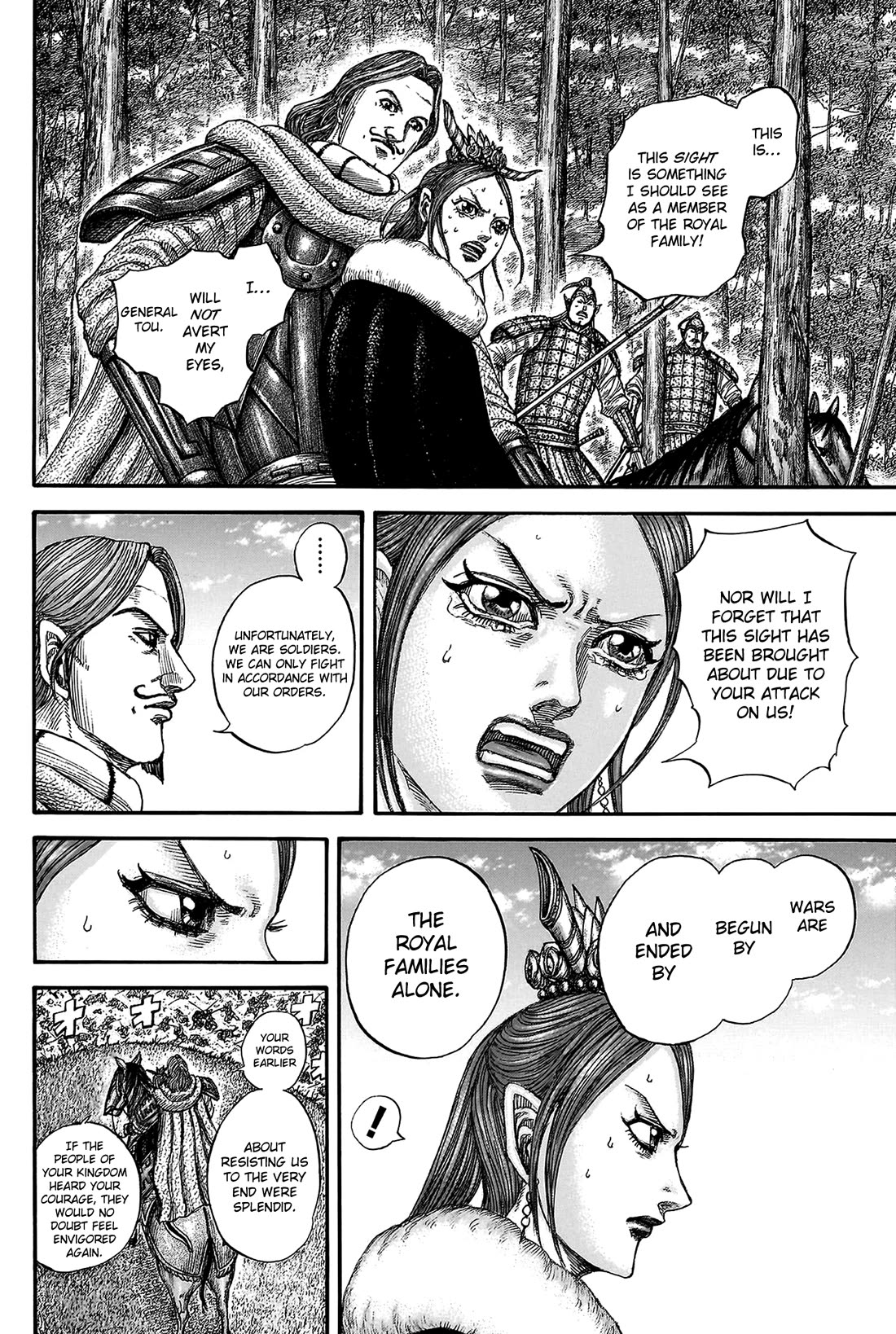 Kingdom manga, chapter 820, page 15 of 20