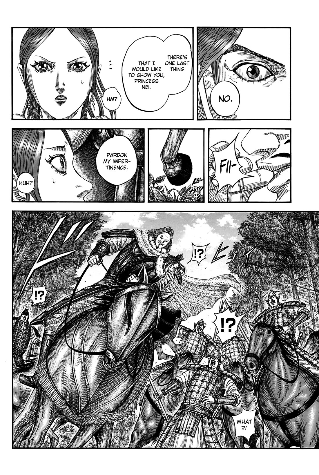 Kingdom manga, chapter 820, page 8 of 20