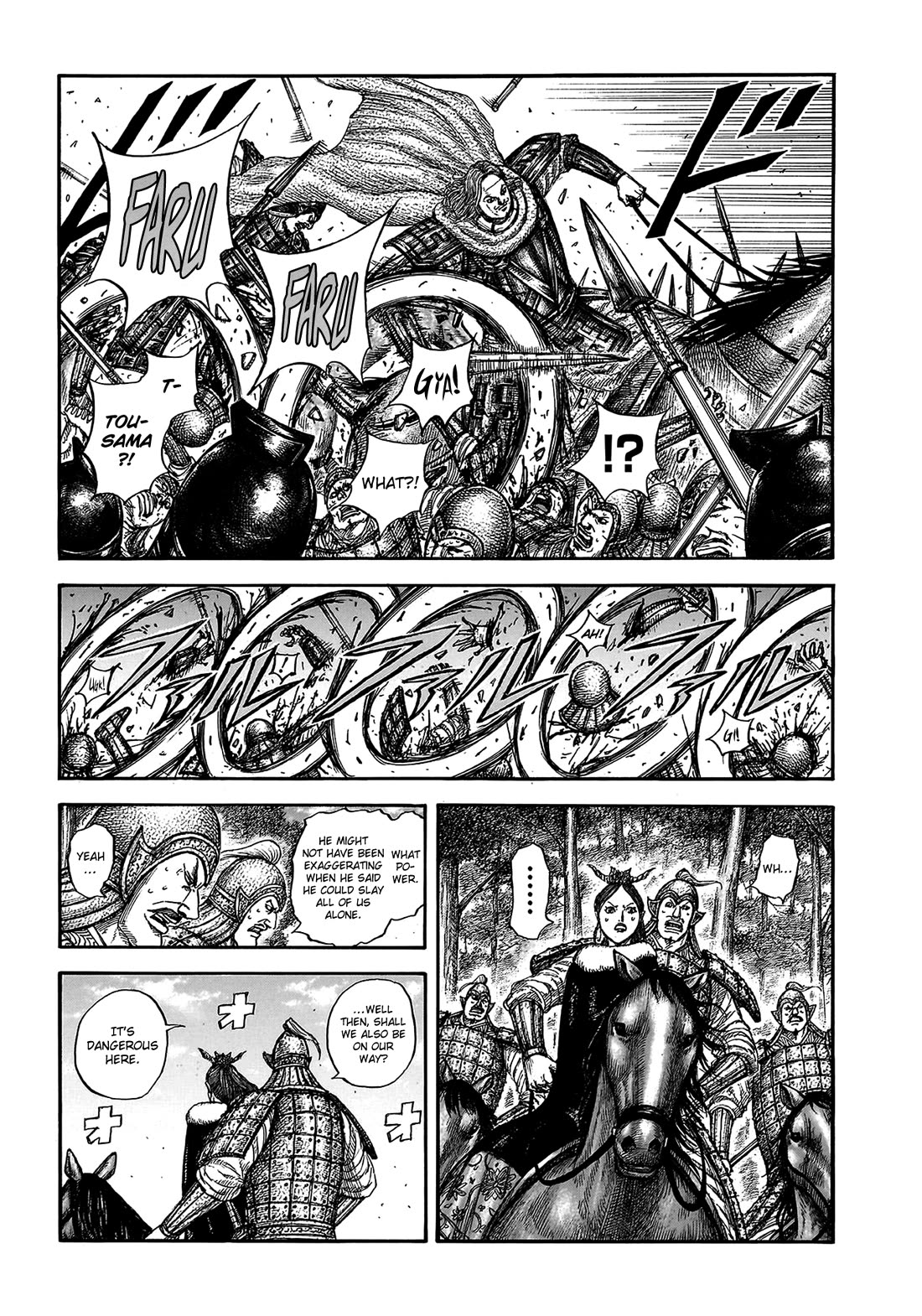 Kingdom Chapter 821 page 5 - Chapter 821: The Monstrously Strong War