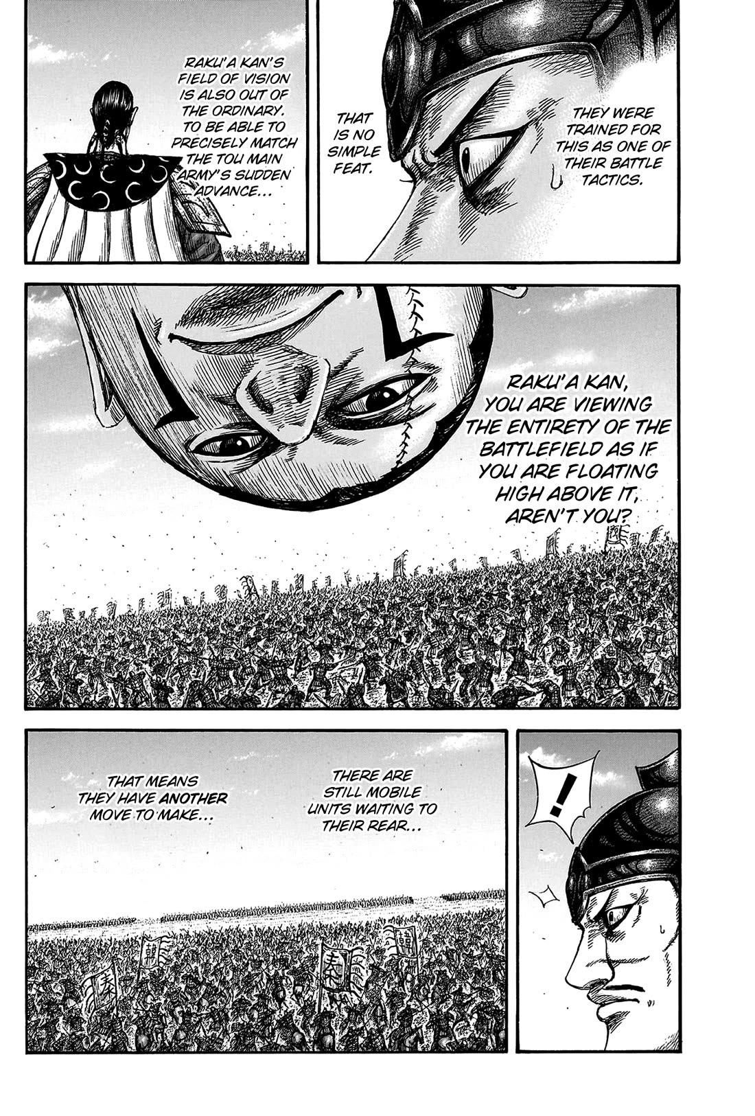 Kingdom Chapter 823 page 10 - Chapter 823: The World That Raku'A Kan Sees