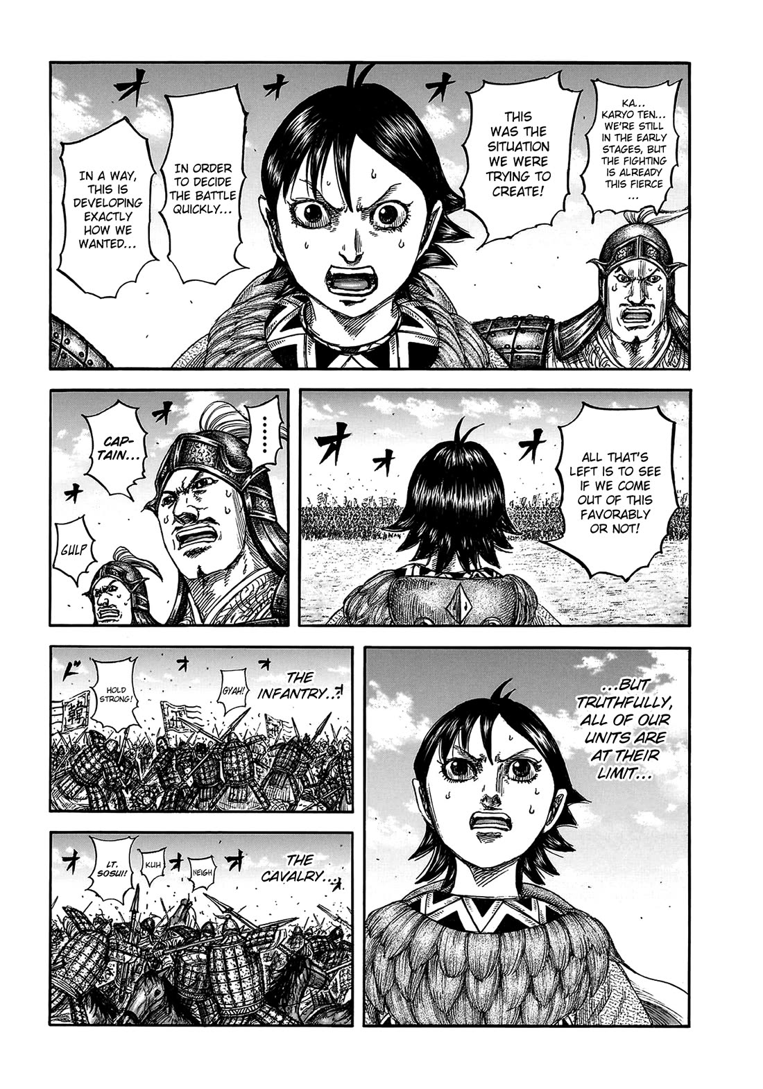 Kingdom manga, chapter 825, page 11 of 22