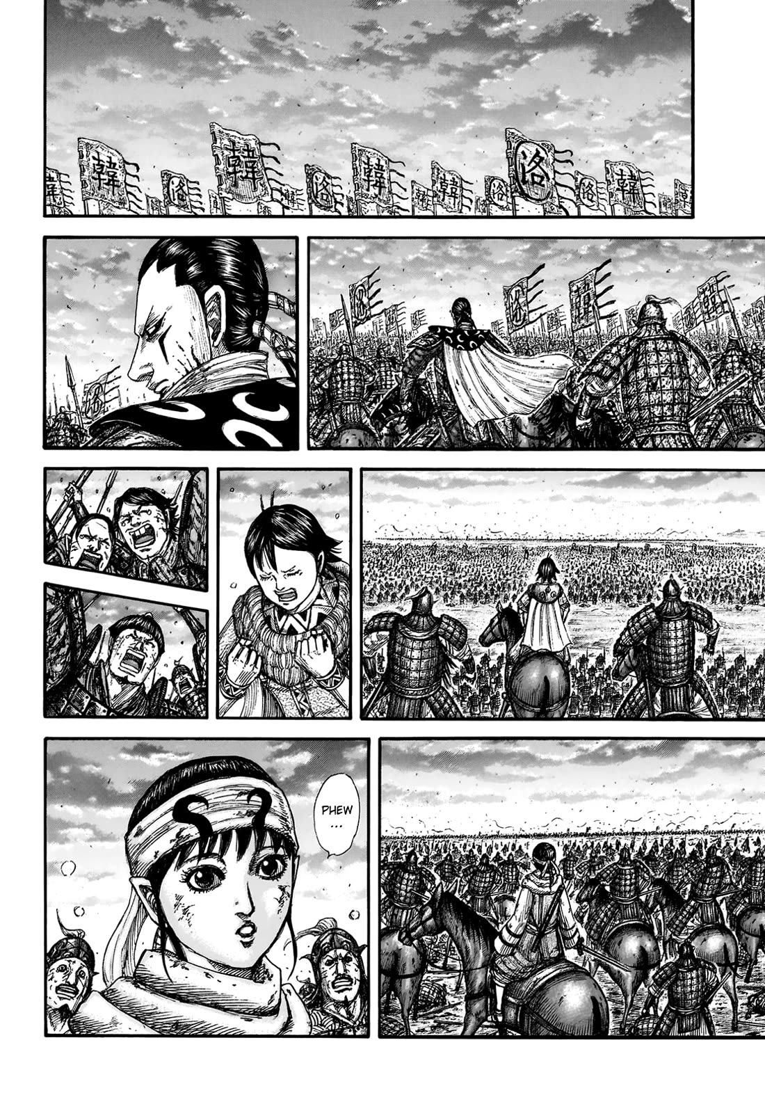 Kingdom manga, chapter 829, page 21 of 22
