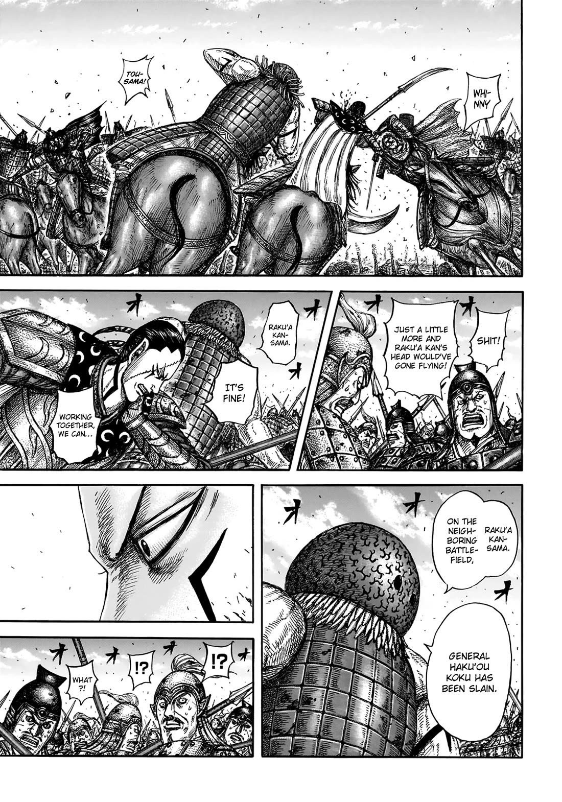 Kingdom manga, chapter 829, page 8 of 22