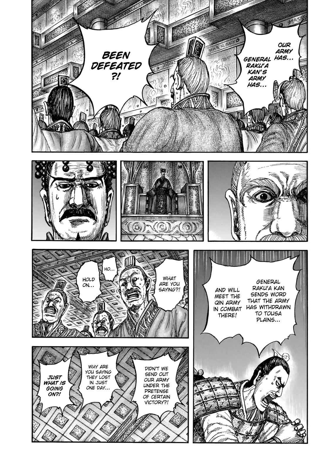 Kingdom manga, chapter 830, page 6 of 19