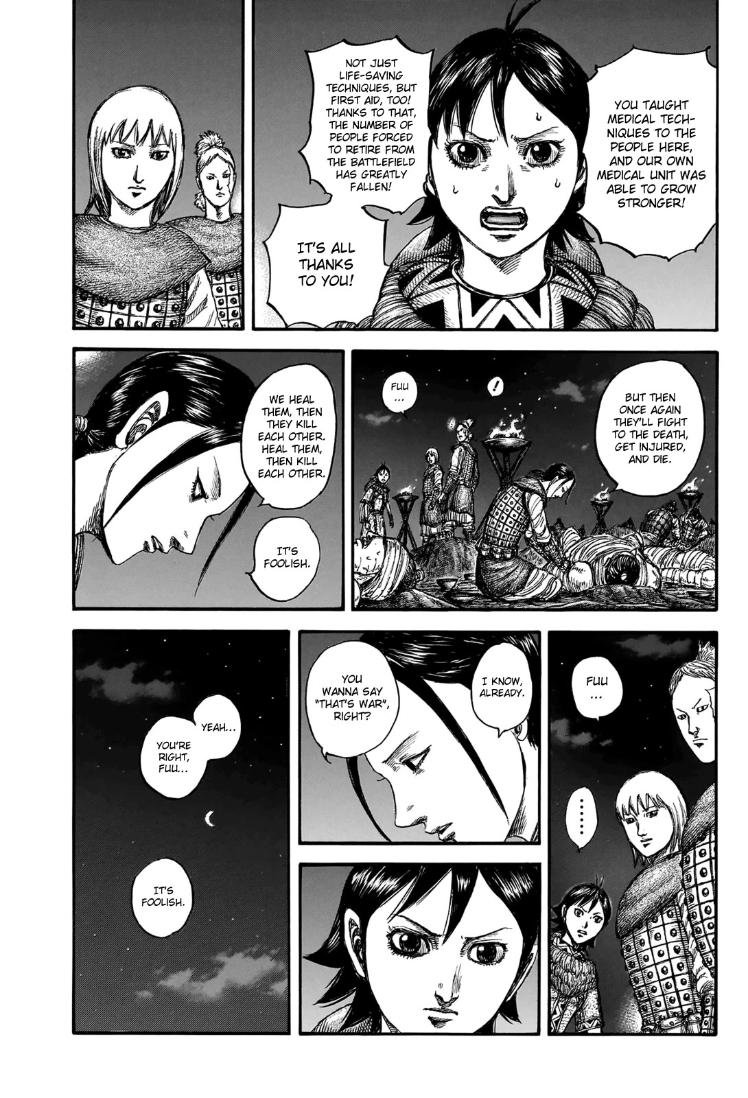 Kingdom manga, chapter 831, page 6 of 18
