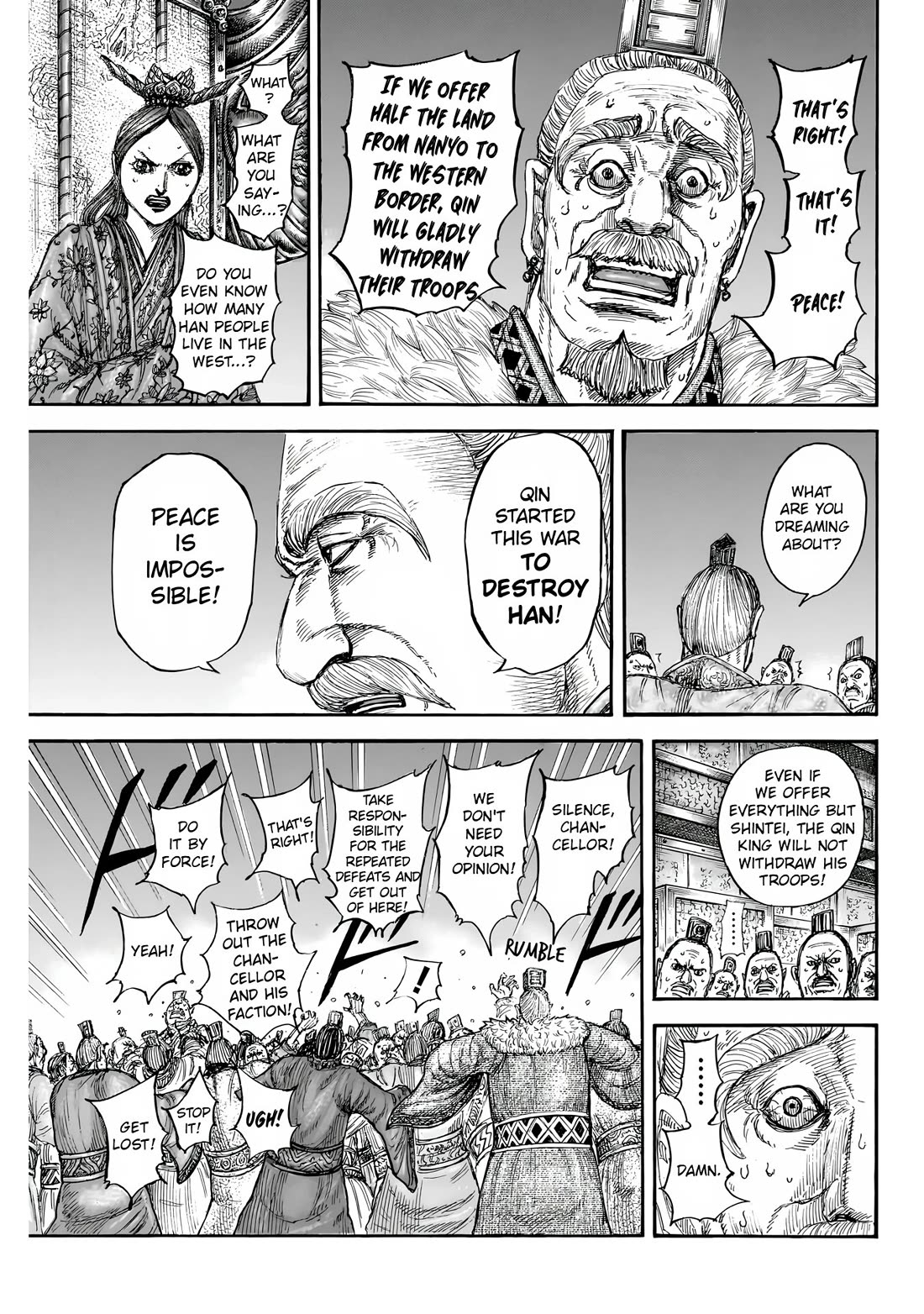 Kingdom manga, chapter 832, page 18 of 20