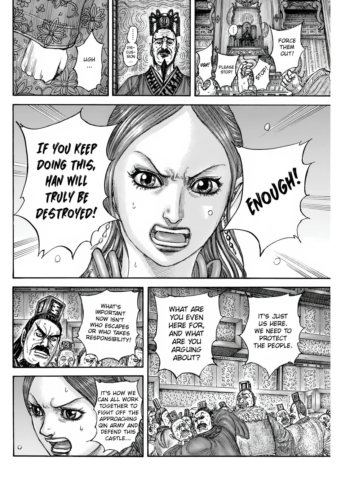 Kingdom manga, chapter 832, page 19 of 20