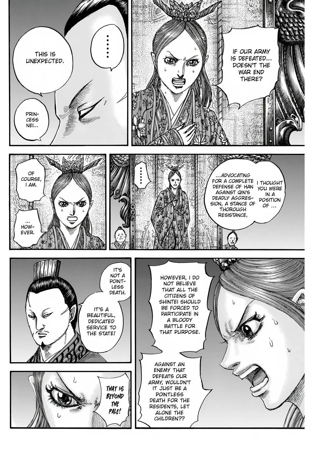 Kingdom manga, chapter 833, page 11 of 20