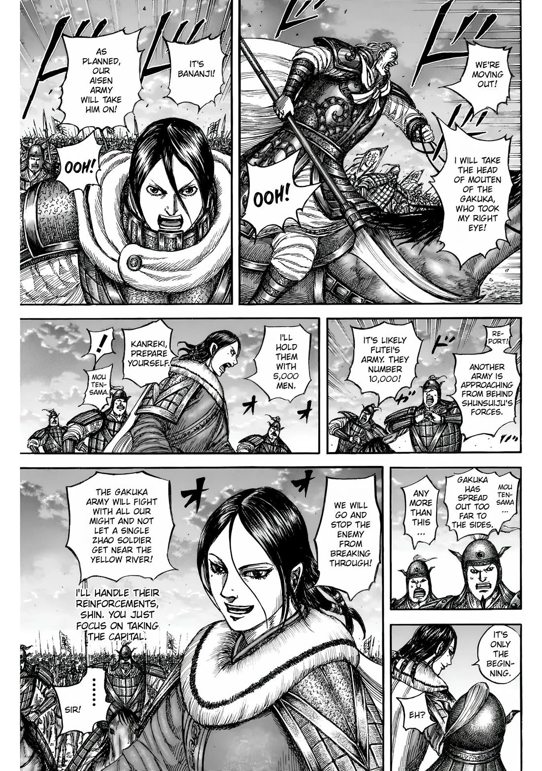 Kingdom Chapter 834 page 14 - Chapter 834