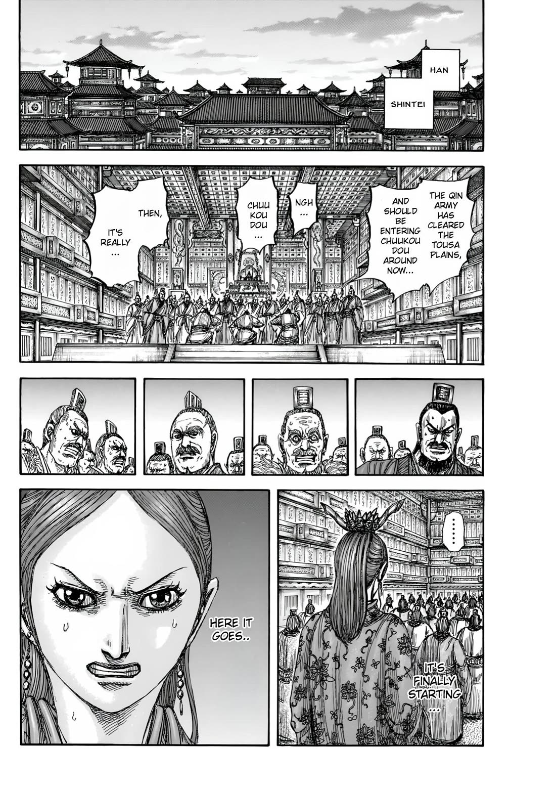 Kingdom Chapter 834 page 17 - Chapter 834