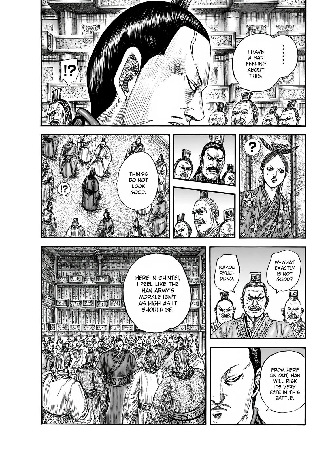 Kingdom Chapter 834 page 18 - Chapter 834
