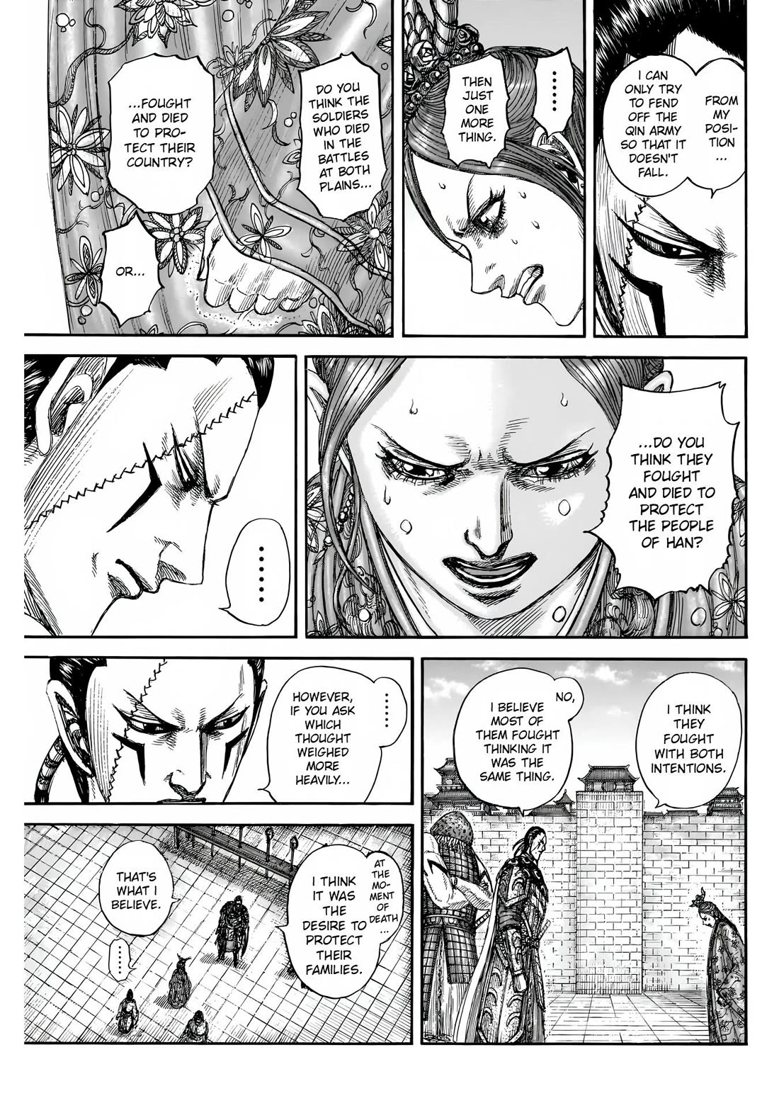 Kingdom manga, chapter 835, page 10 of 21