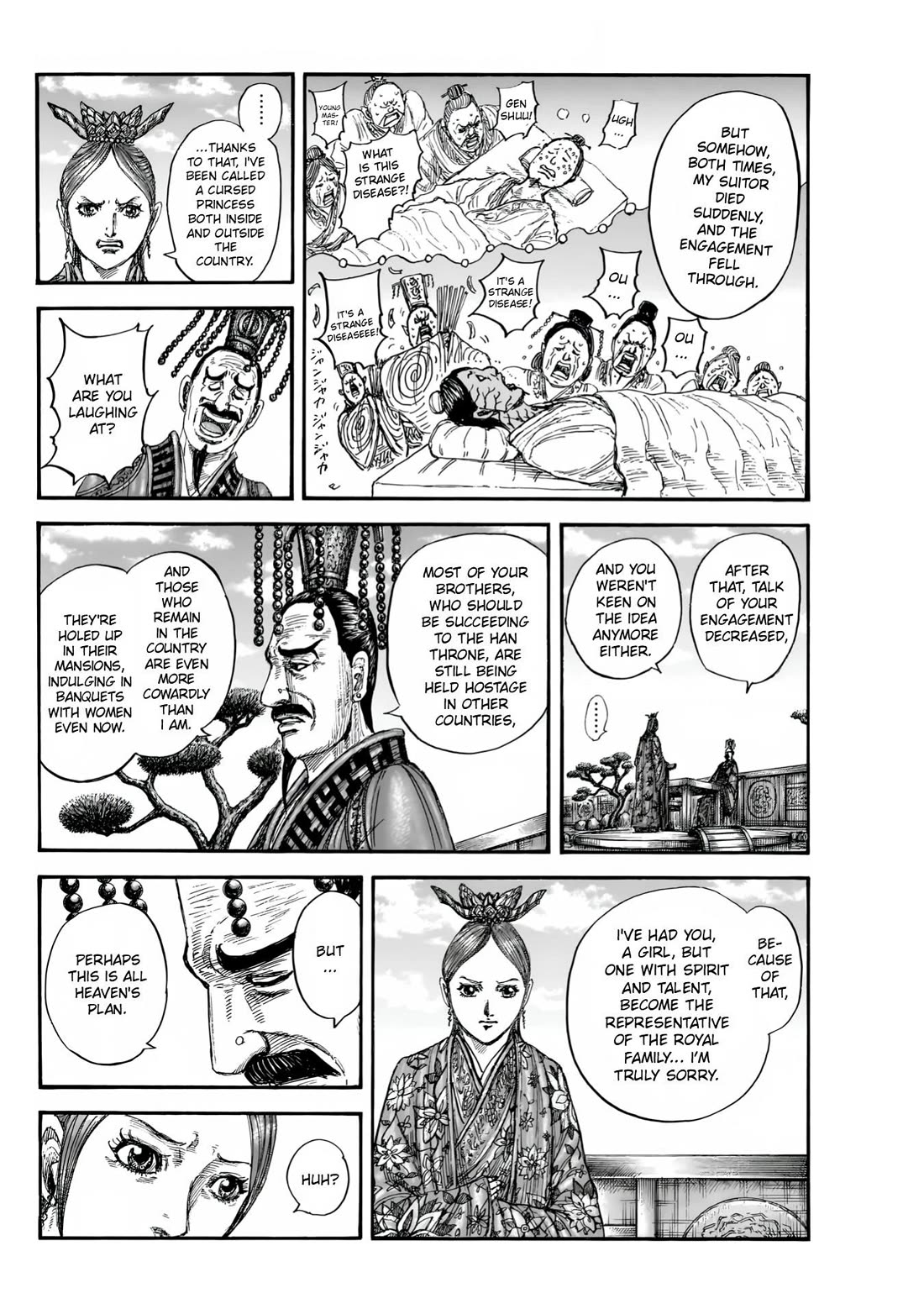 Kingdom manga, chapter 835, page 15 of 21