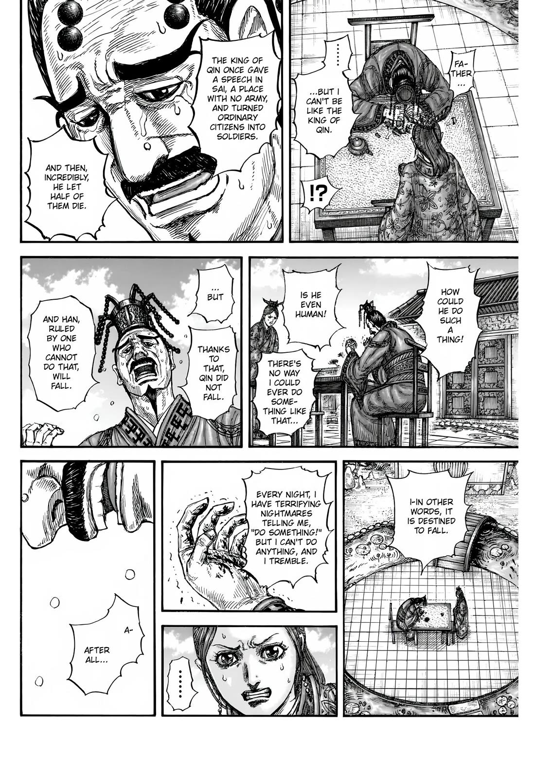 Kingdom manga, chapter 835, page 19 of 21