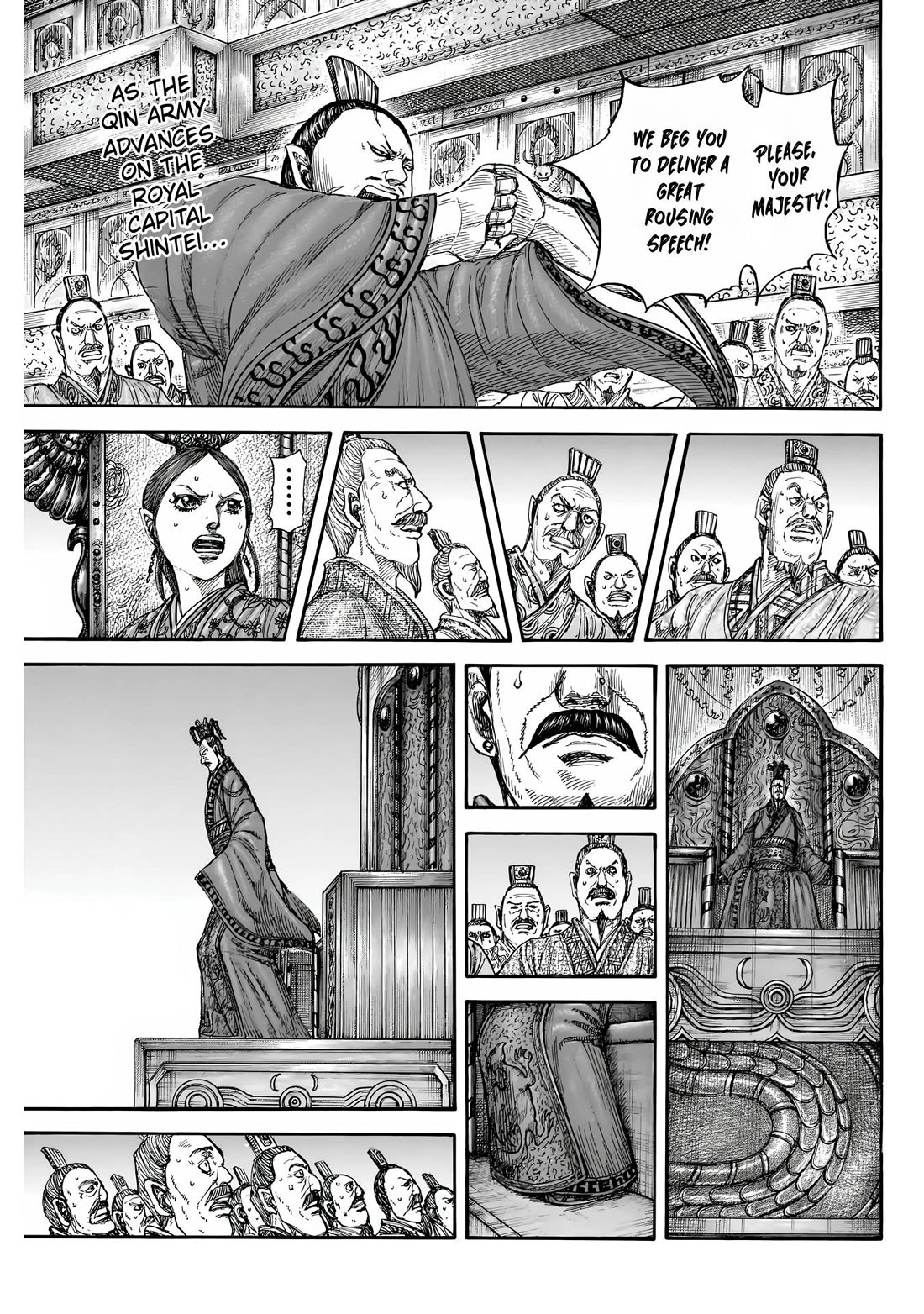 Kingdom manga, chapter 835, page 2 of 21