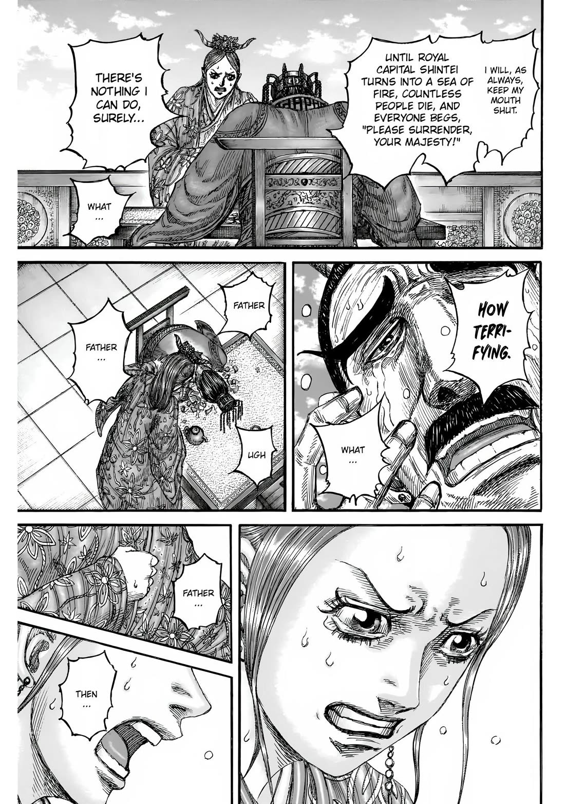 Kingdom manga, chapter 835, page 20 of 21