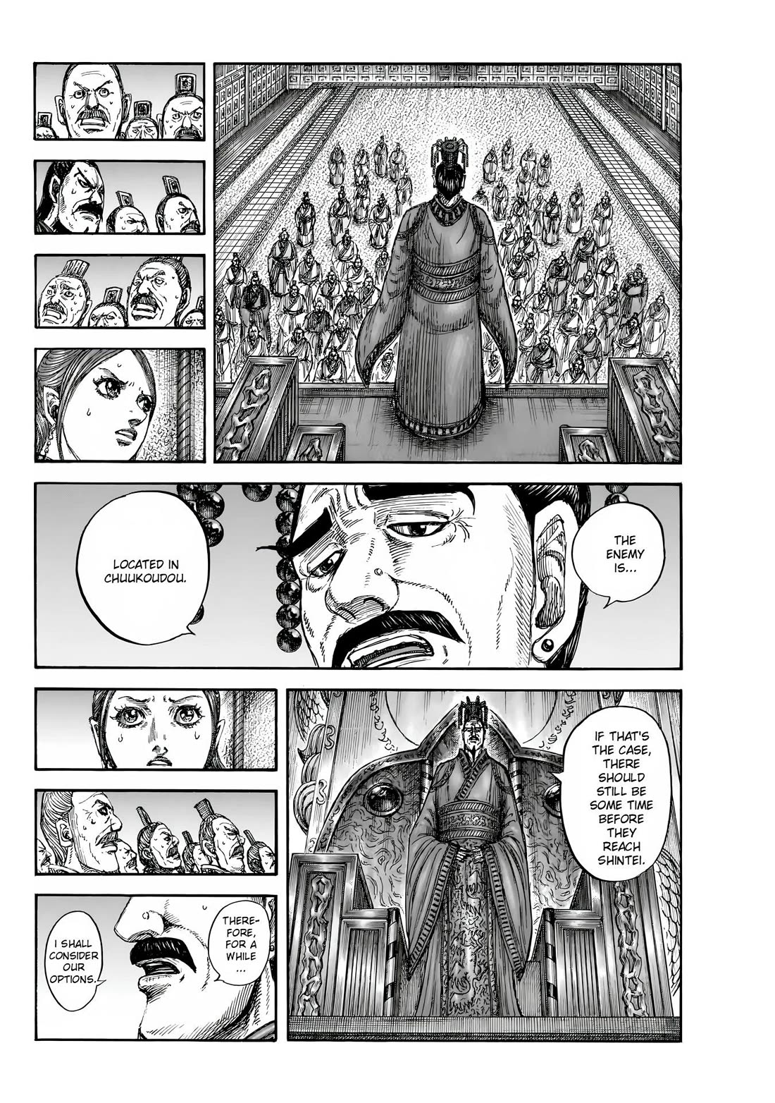 Kingdom manga, chapter 835, page 3 of 21