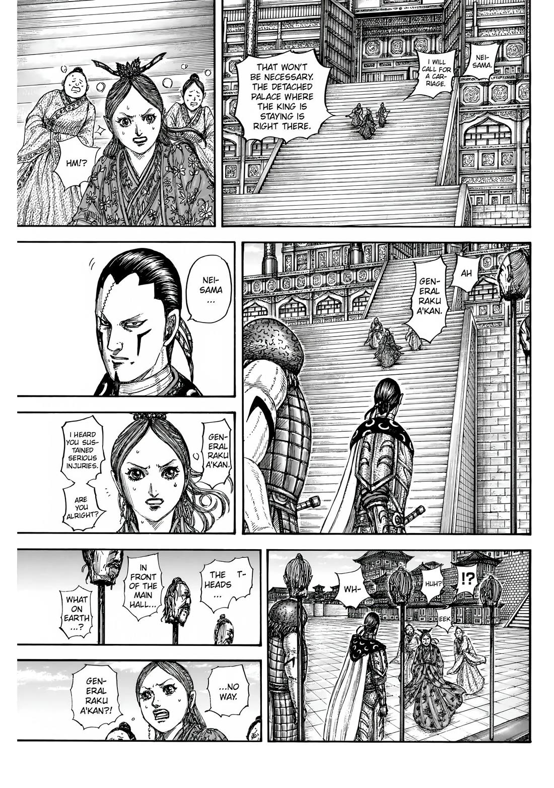 Kingdom manga, chapter 835, page 6 of 21