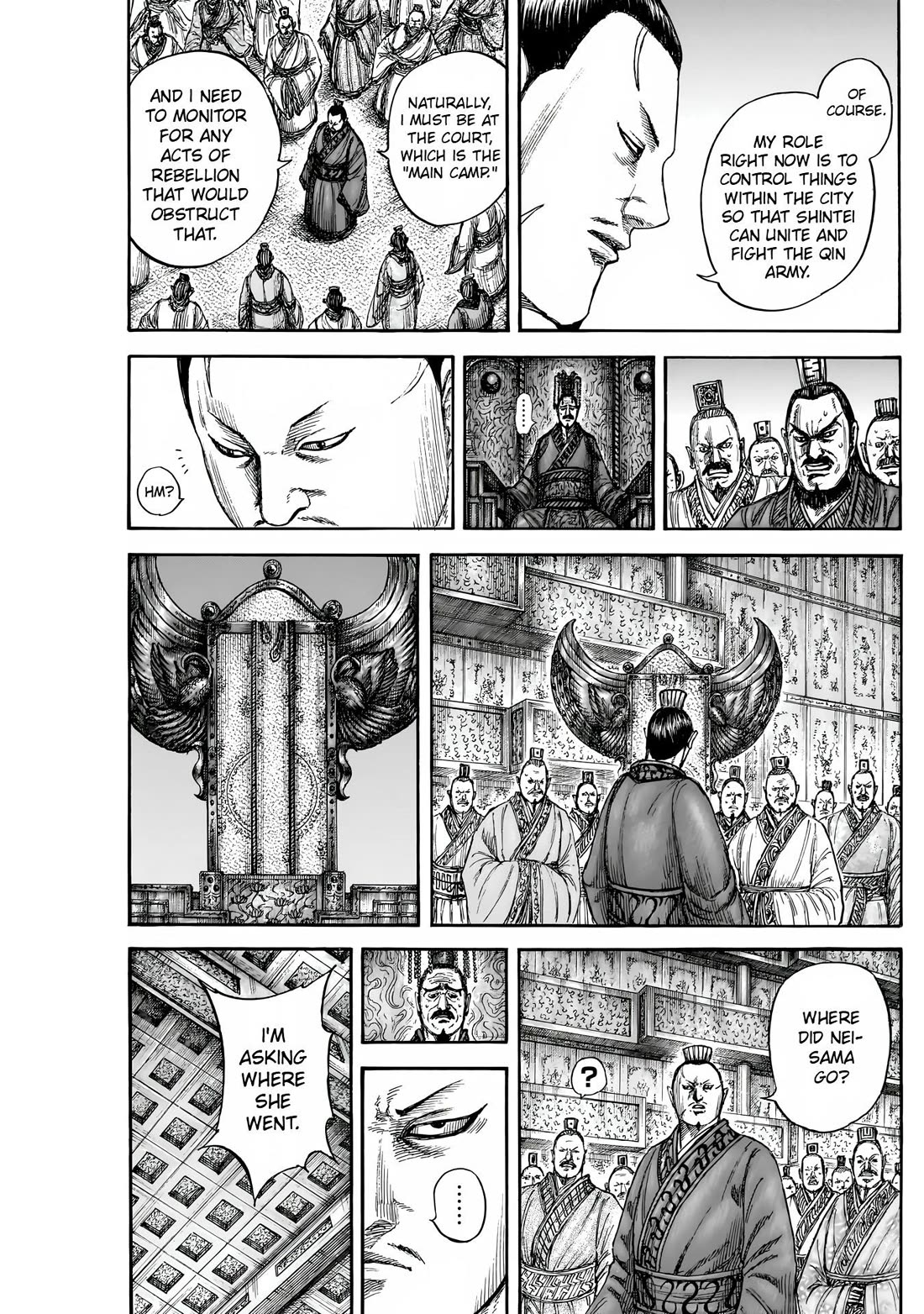 Kingdom Chapter 836 page 13 - Chapter 836