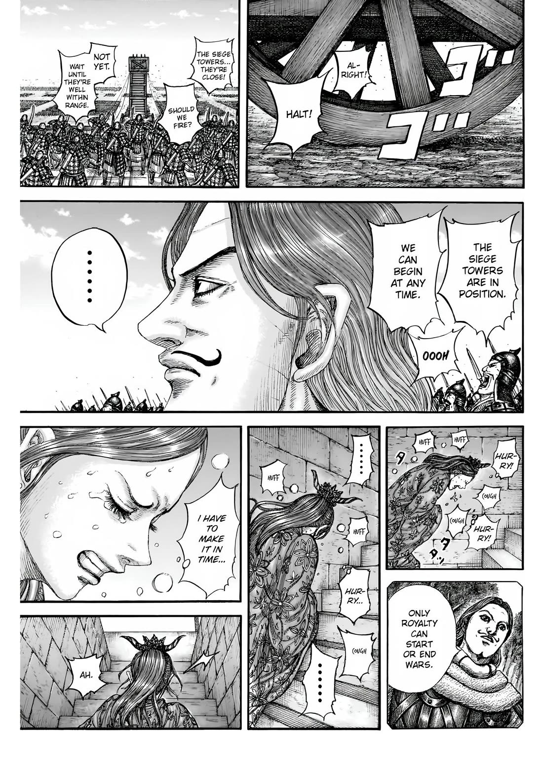 Kingdom manga, chapter 837, page 10 of 21