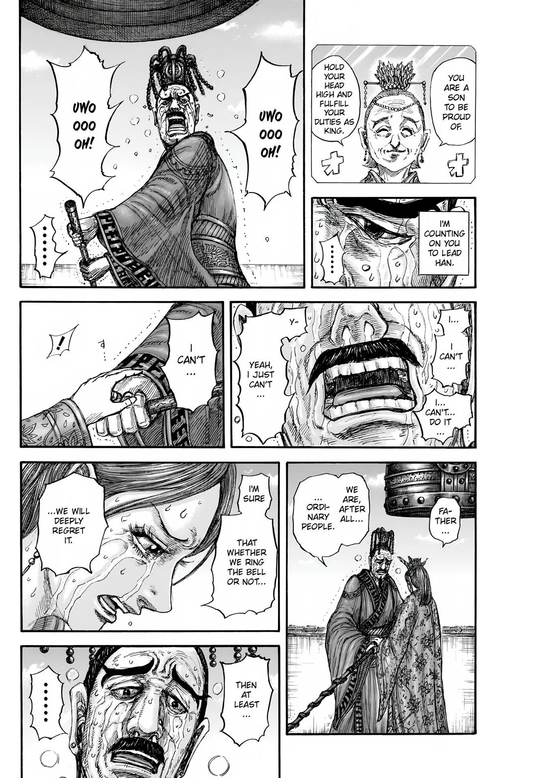 Kingdom manga, chapter 837, page 19 of 21