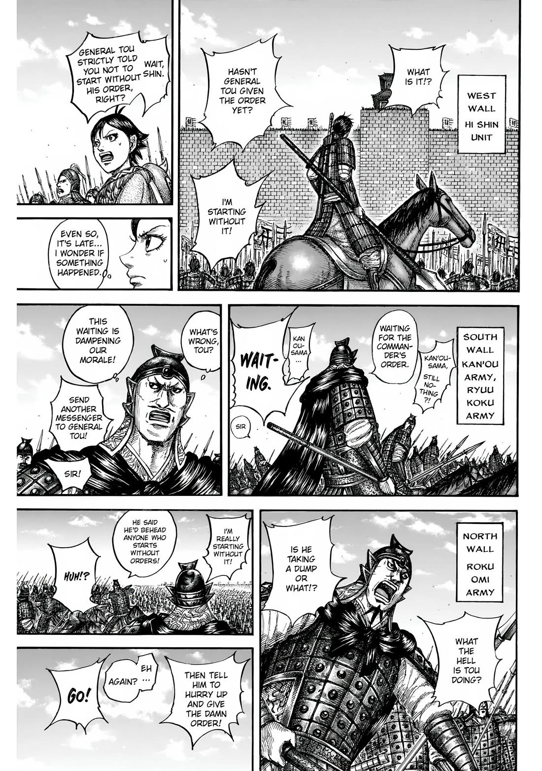 Kingdom manga, chapter 837, page 4 of 21