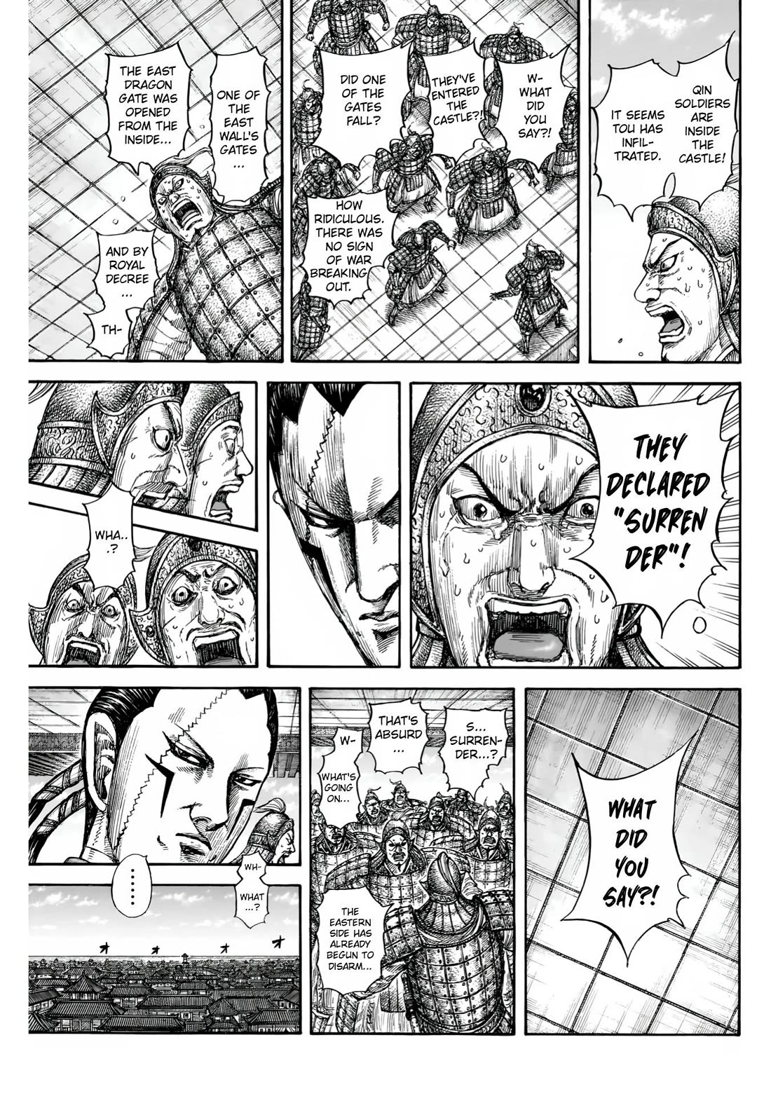 Kingdom manga, chapter 838, page 13 of 18